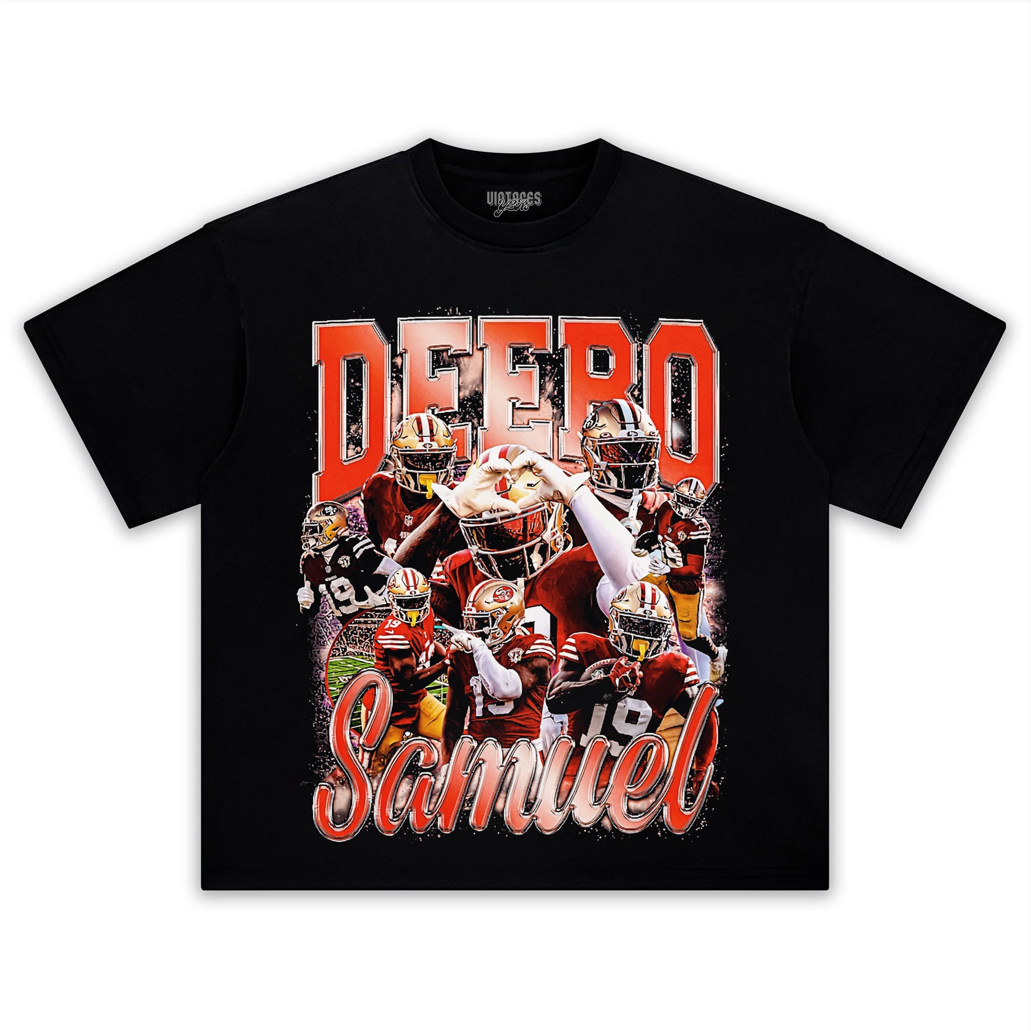 DEEBO SAMUEL VINTAGE 49ERS V2 TANK TOP & TEE & LONG SLEEVE & LAYERED LS & HOODIE