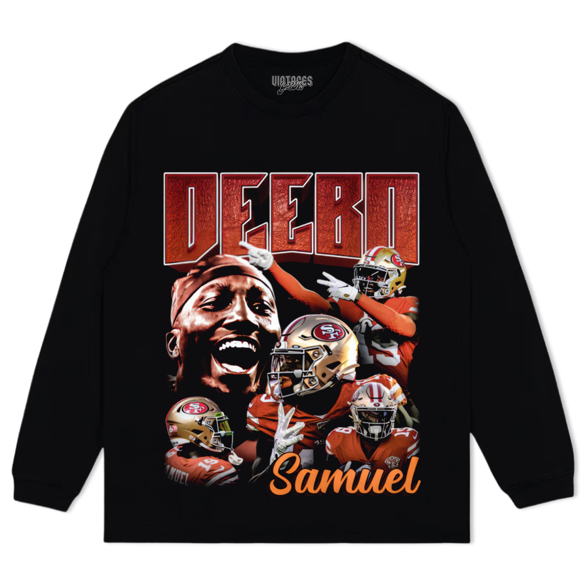 DEEBO SAMUEL 49ERS VINTAGE TANK TOP & TEE & LONG SLEEVE & LAYERED LS & HOODIE