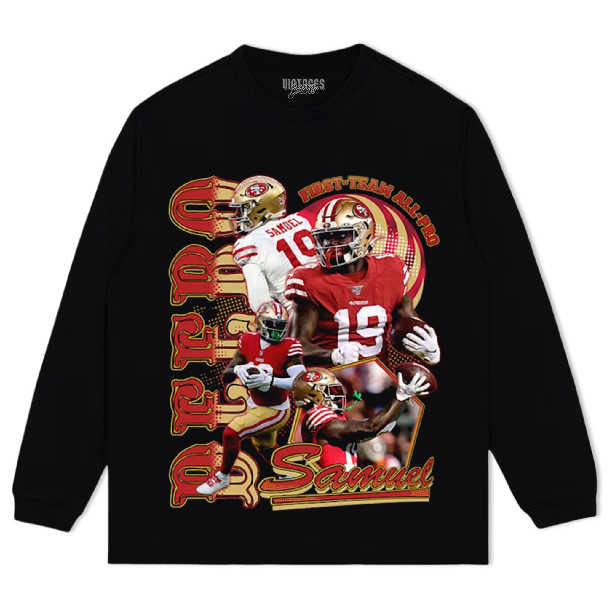 DEEBO SAMUEL FIRST-TEAM ALL-PRO TANK TOP & TEE & LONG SLEEVE & LAYERED LS & HOODIE