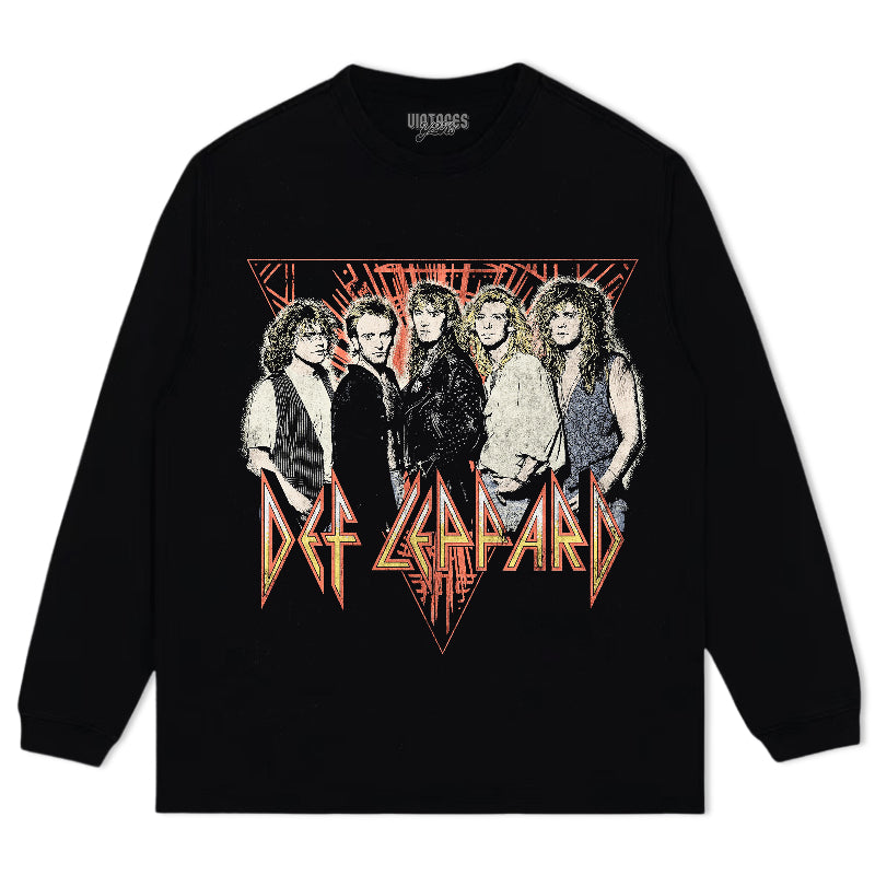 DEF LEPPARD & HYSTERIA TEE & LS & HOODIE