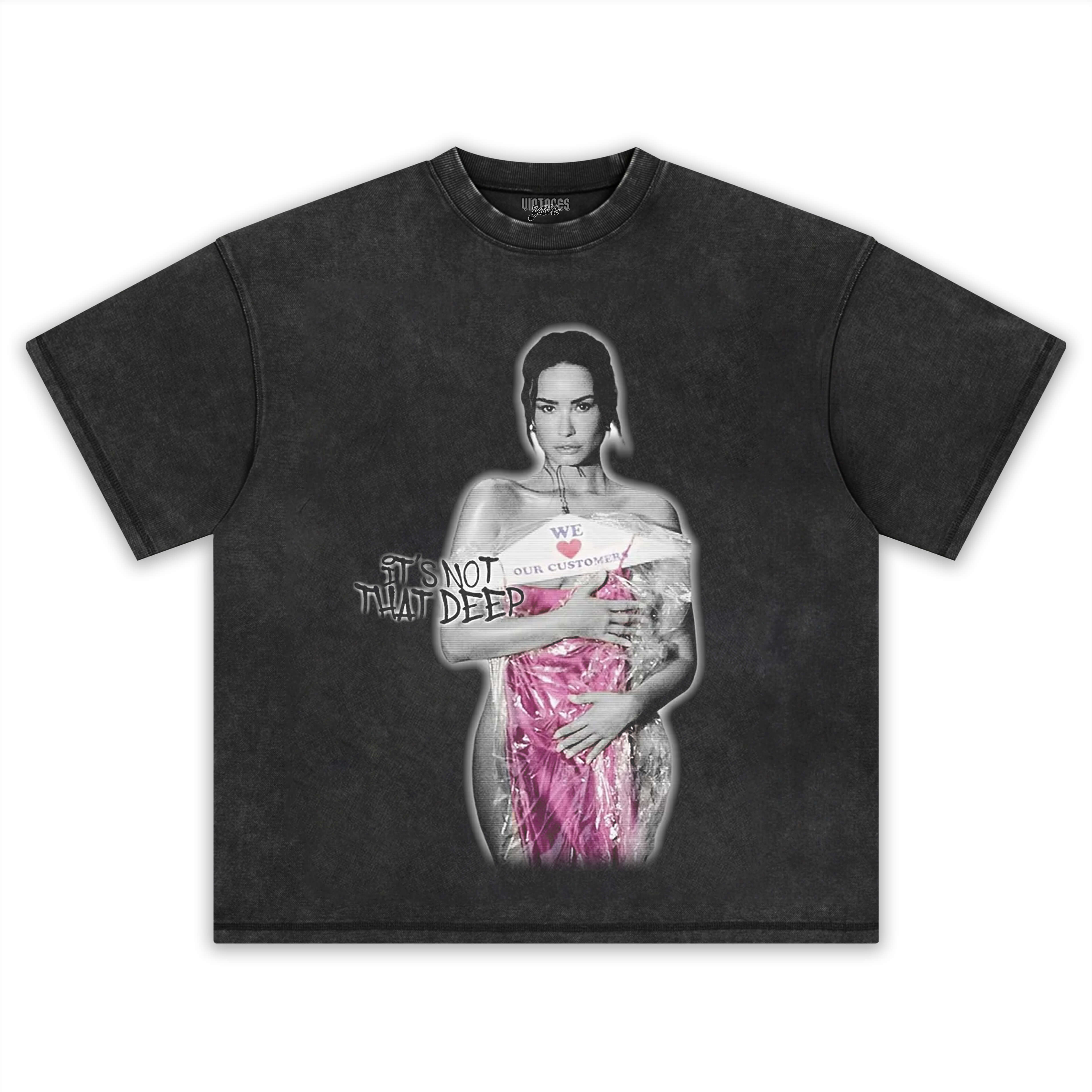 DEMI LOVATO & IT'S NOT THAT DEEP TEE