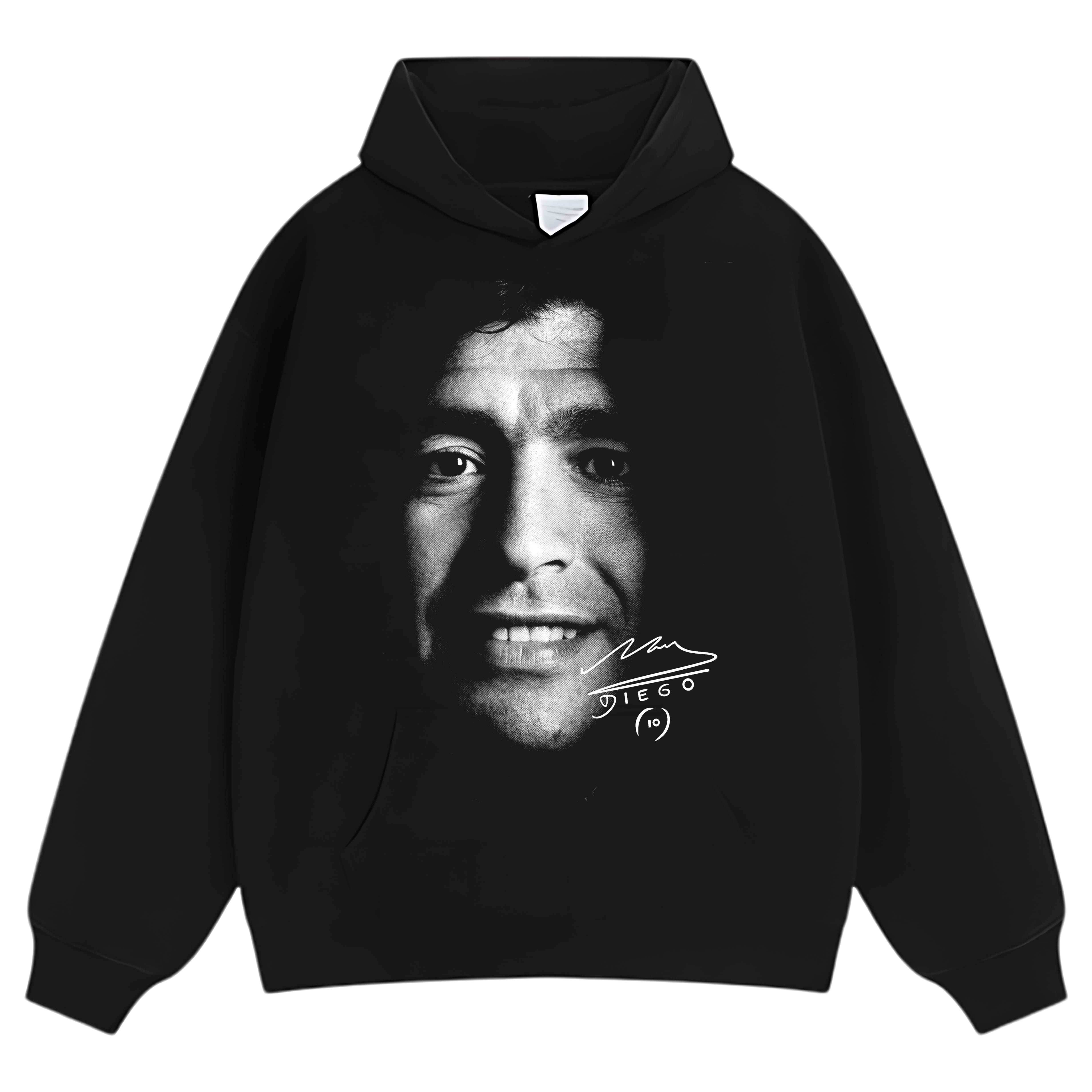 DIEGO MARADONA BIG FACE TANK TOP & TEE & LONG SLEEVE & LAYERED LS & HOODIE