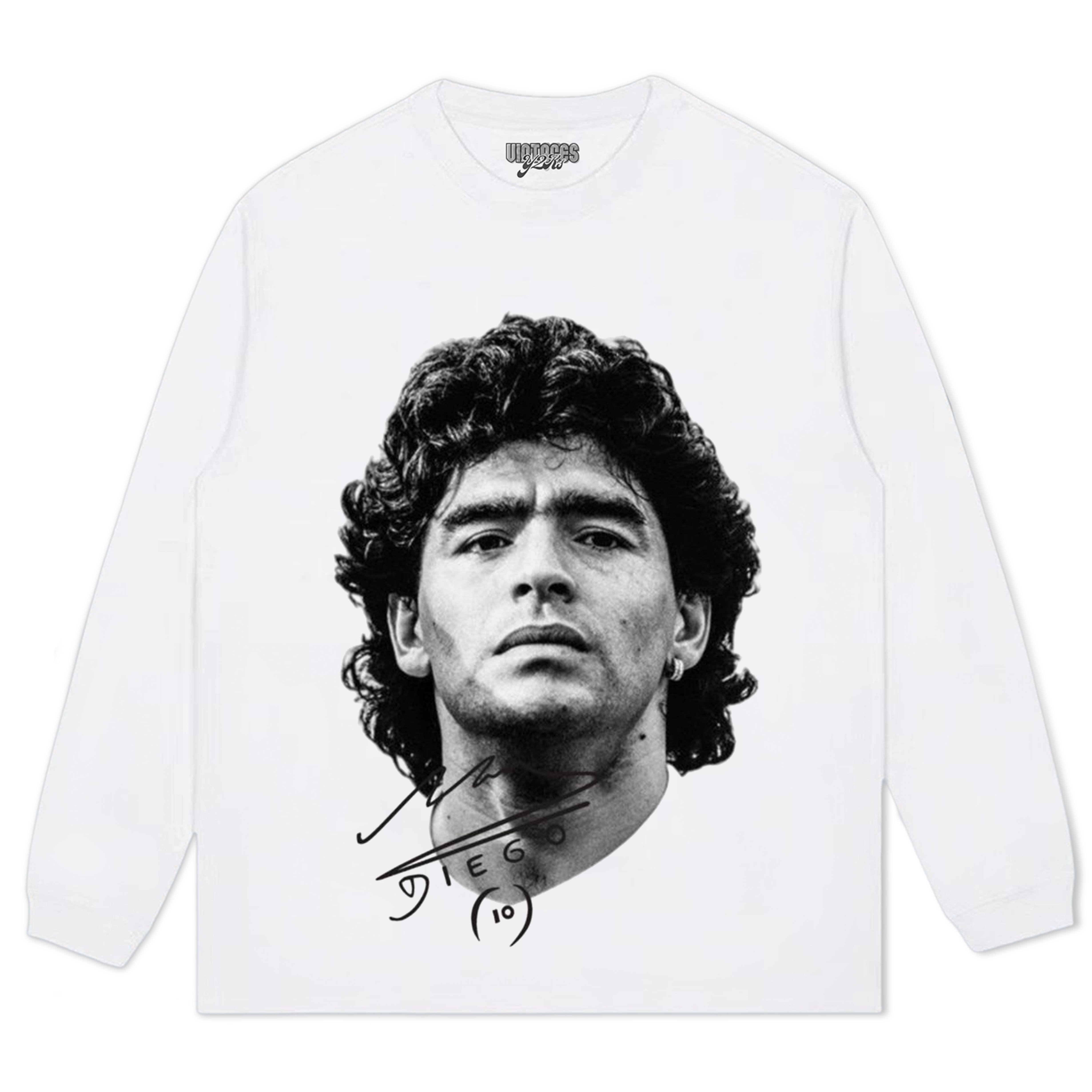DIEGO MARADONA BIG FACE V2 TEE & LONG SLEEVE