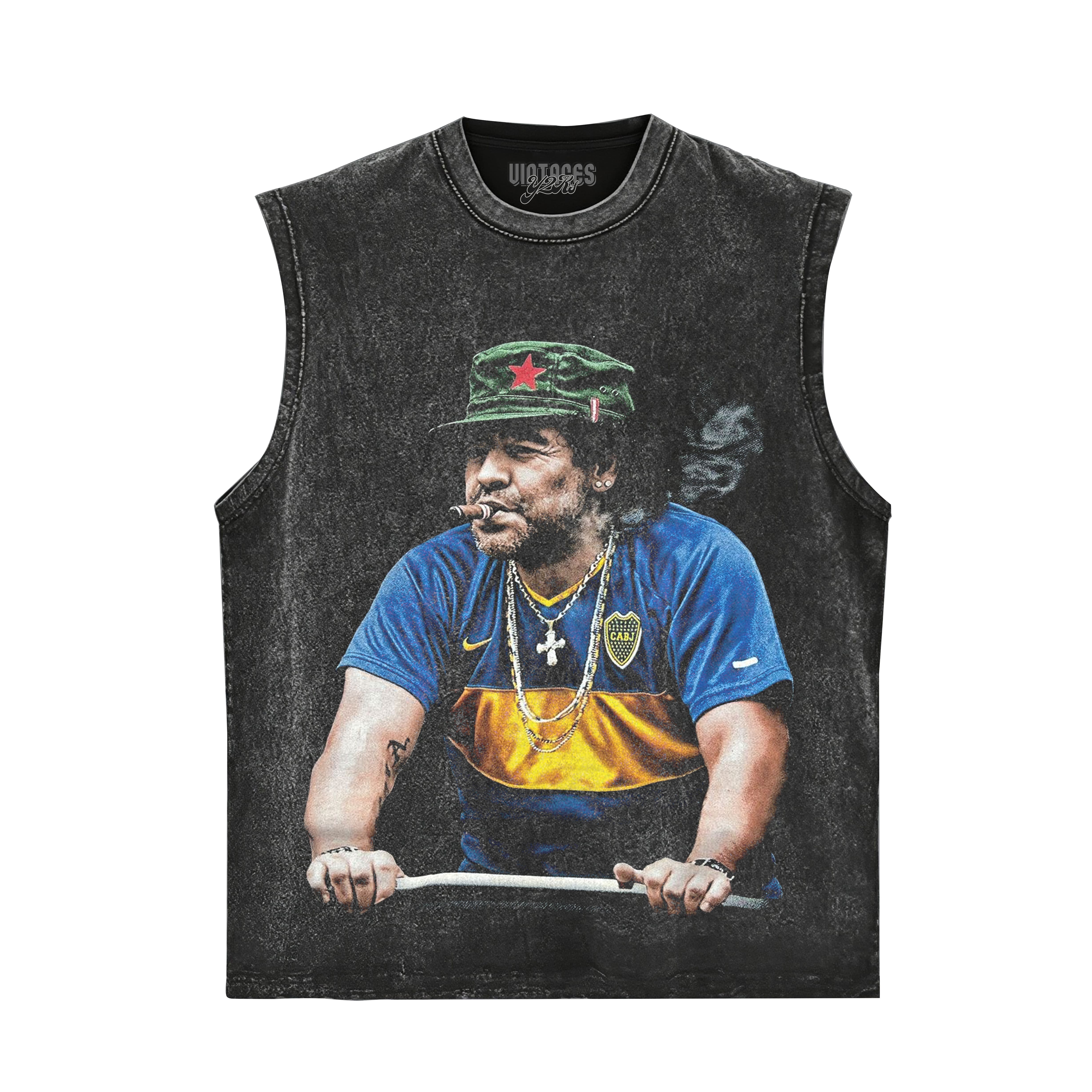 DIEGO MARADONA SMOKING TANK TOP & TEE & LONG SLEEVE & LAYERED LS & HOODIE