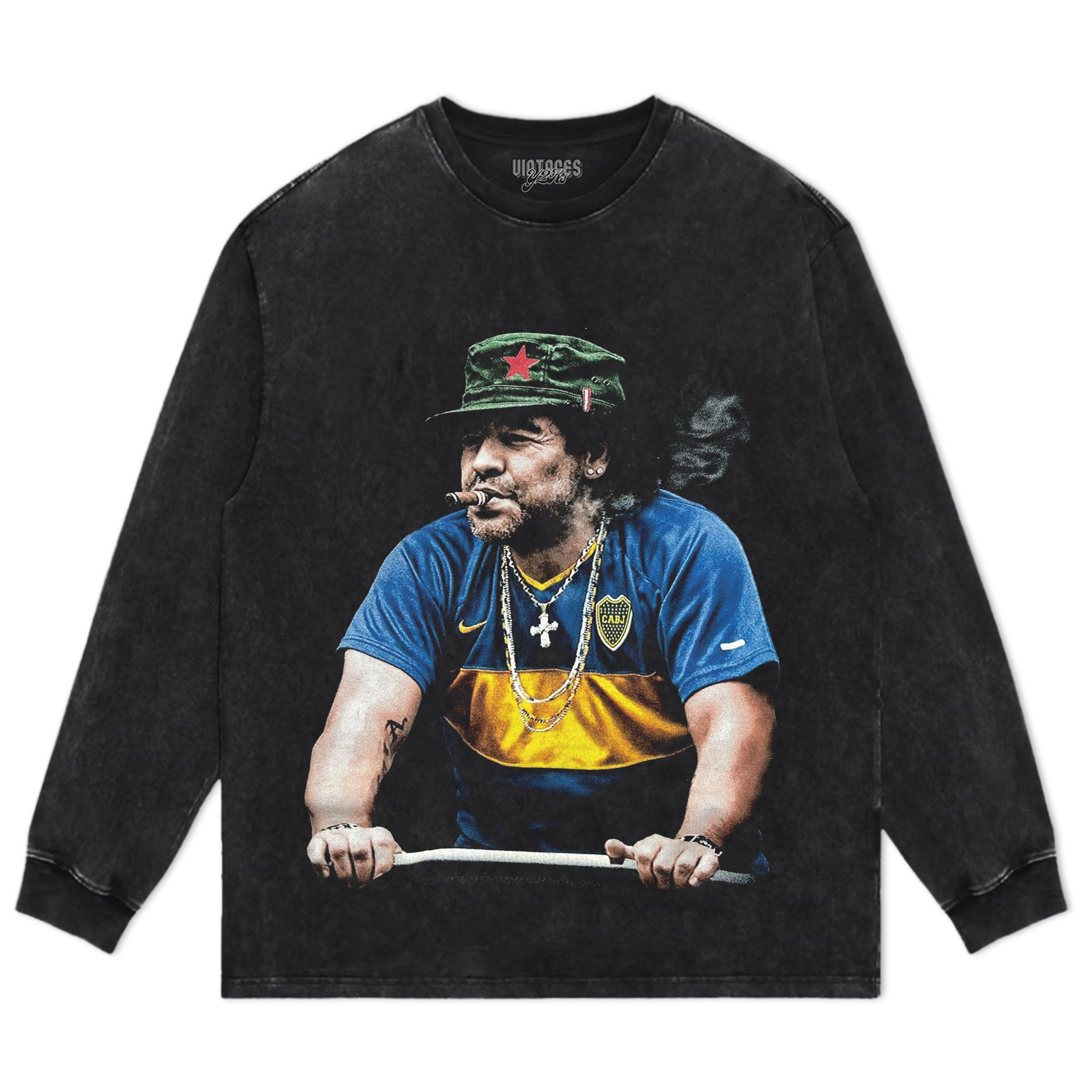 DIEGO MARADONA SMOKING TANK TOP & TEE & LONG SLEEVE & LAYERED LS & HOODIE