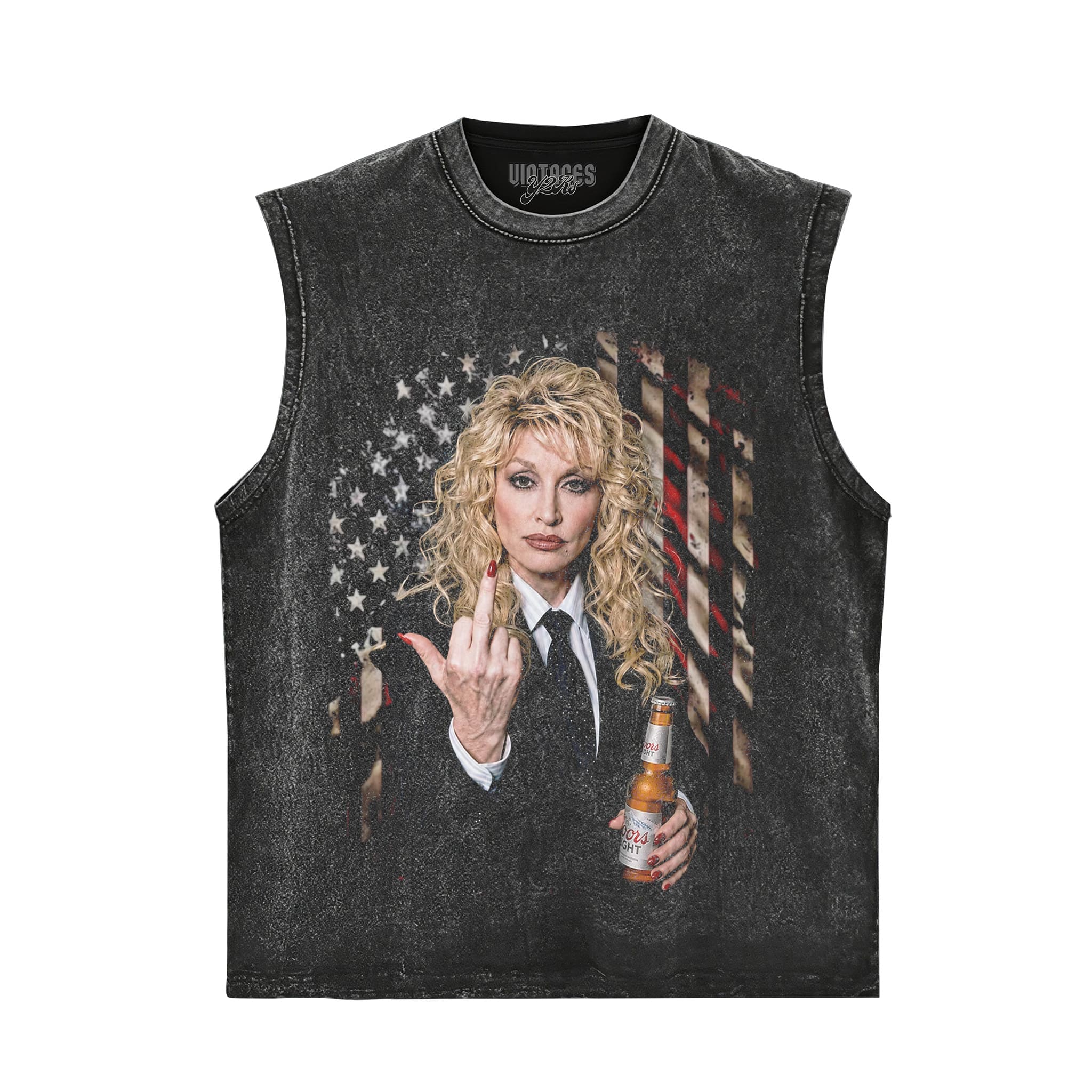 DOLLY PARTON USA MUSIC TANK TOP & TEE & LONG SLEEVE & LAYERED LS & HOODIE