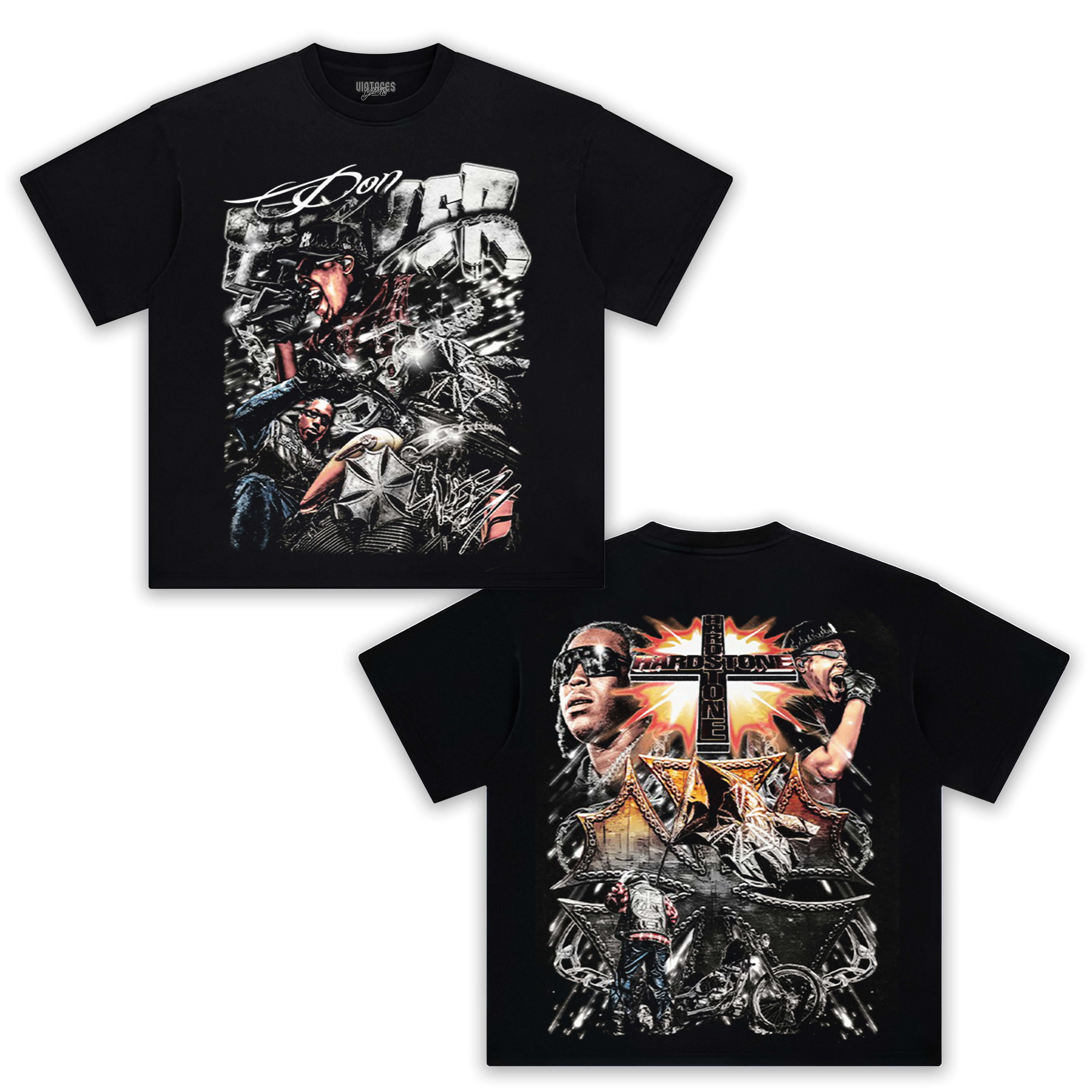 DON TOLIVER & HARDSTONE PSYCHO TEE & LS & HOODIE