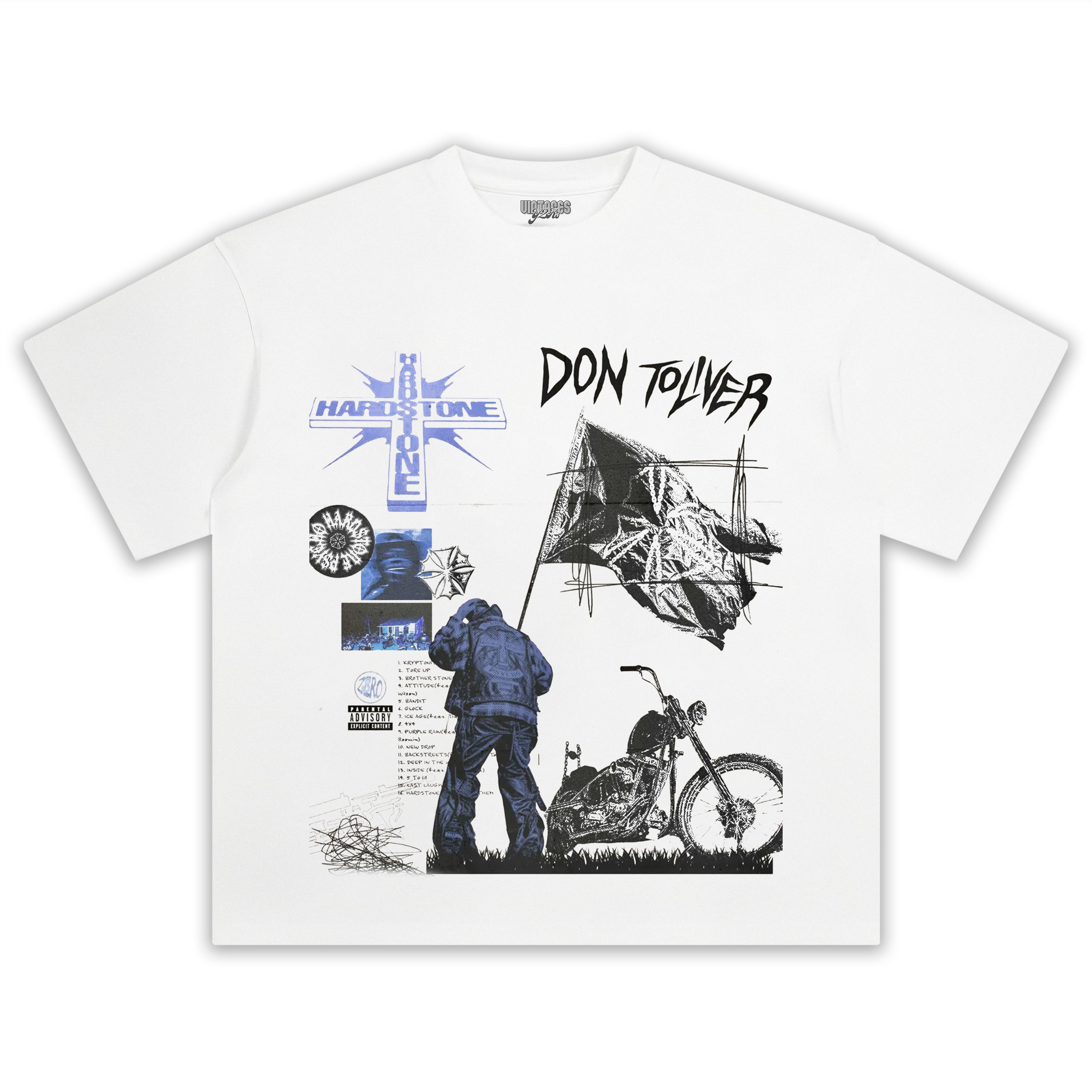 DON TOLIVER - HARDSTONE PSYCHO V2 TANK TOP & TEE & LONG SLEEVE & LAYERED LS & HOODIE