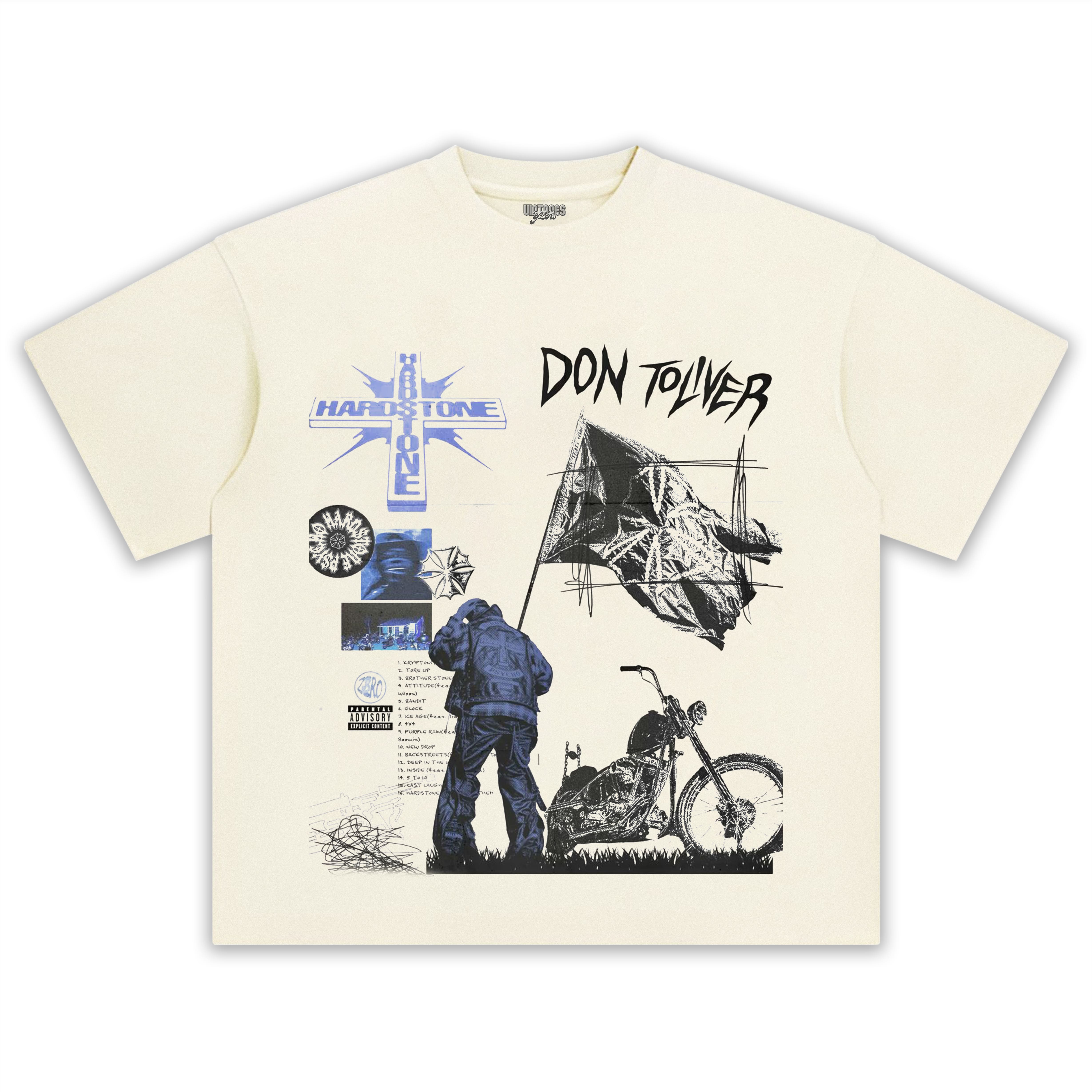 DON TOLIVER - HARDSTONE PSYCHO V2 TANK TOP & TEE & LONG SLEEVE & LAYERED LS & HOODIE