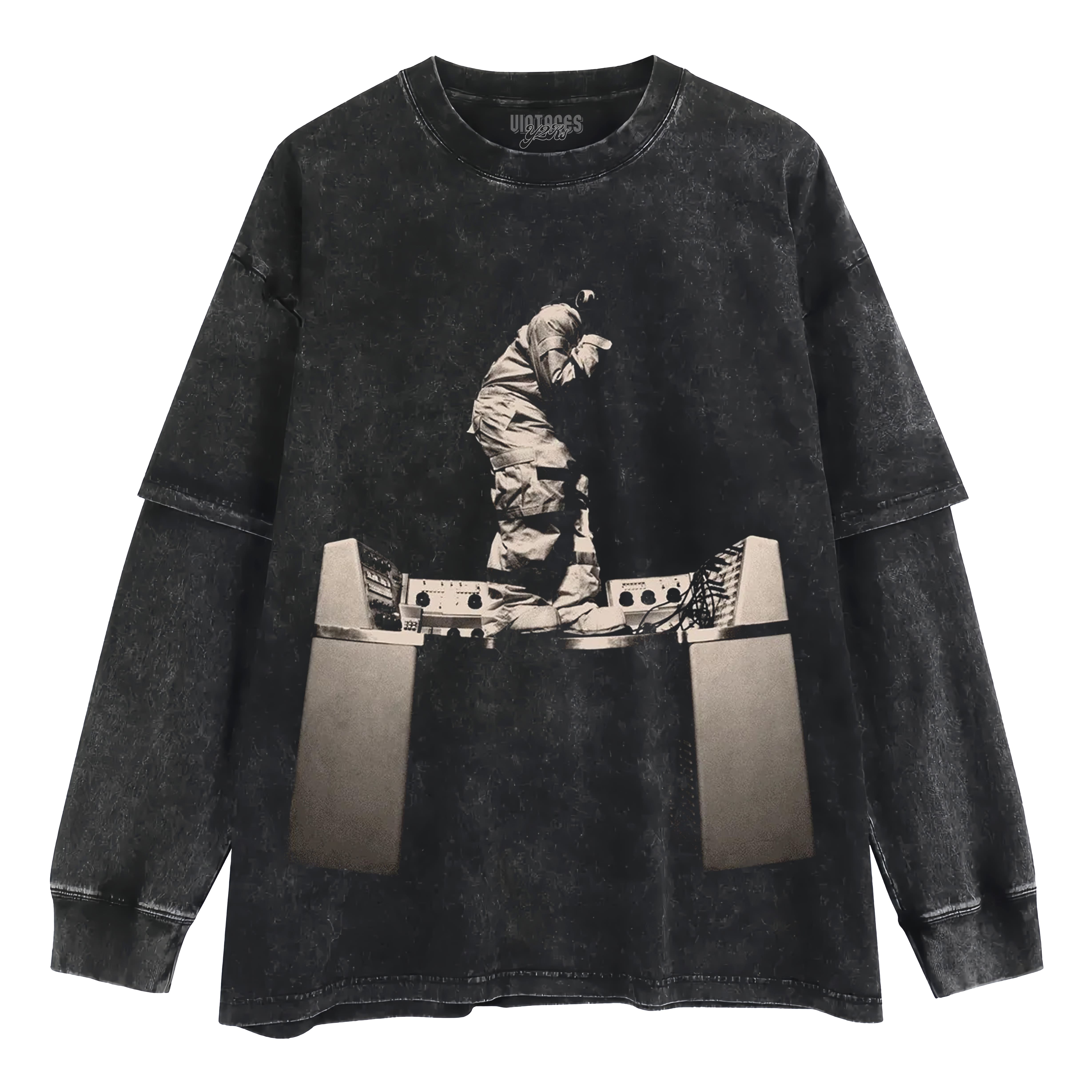 DON TOLIVER & OCTANE LAYERED LONG SLEEVE