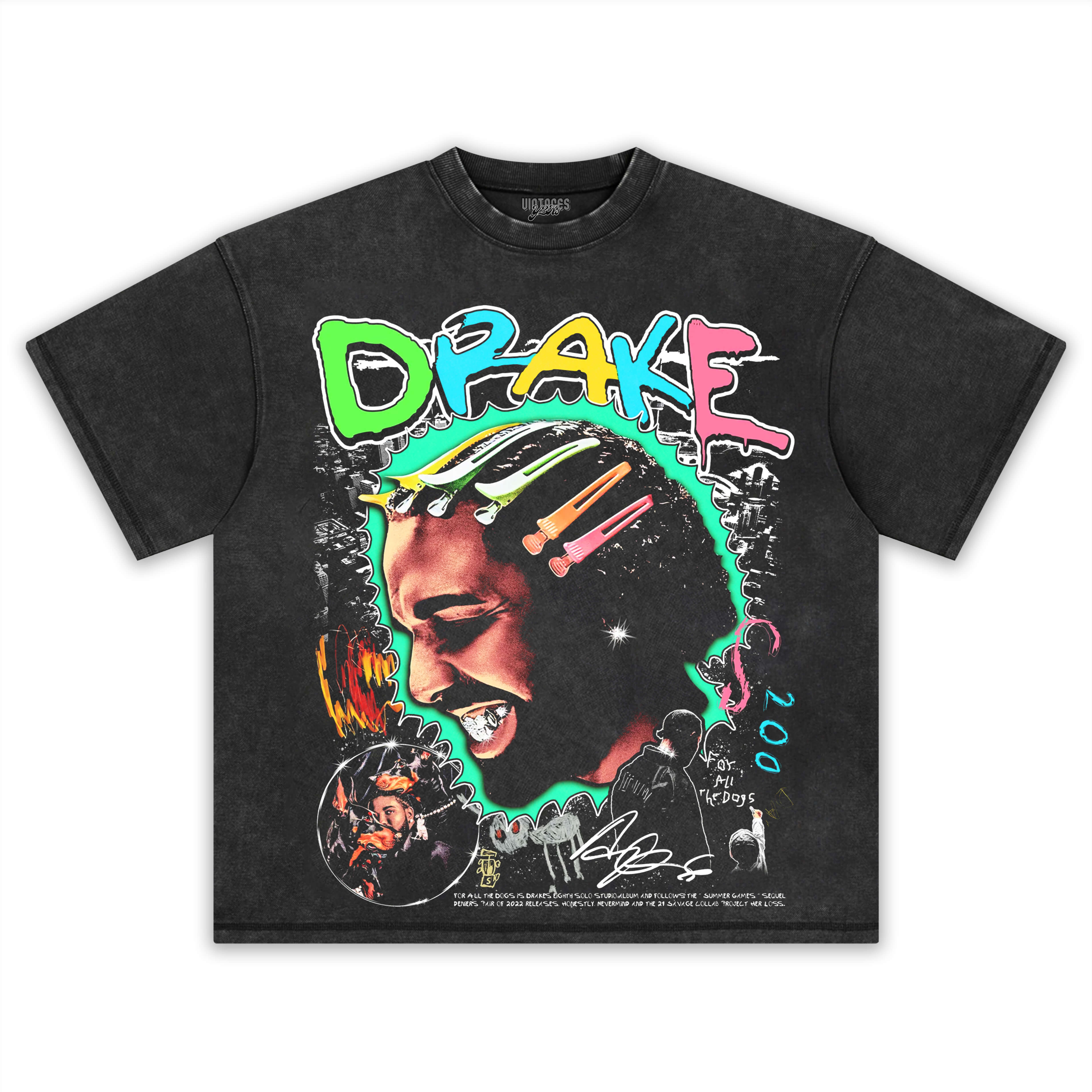 DRAKE D6 TEE & LS & HOODIE
