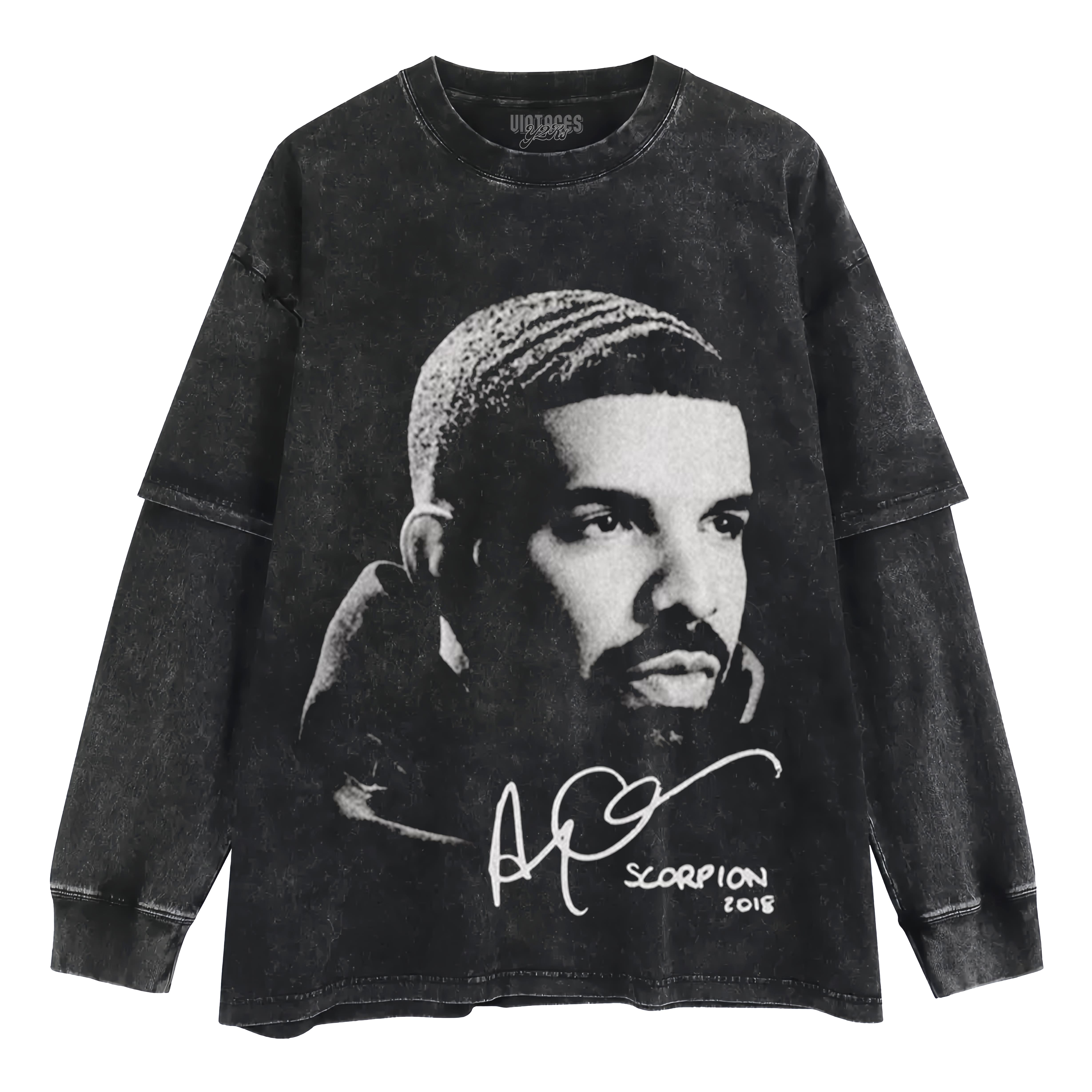 DRAKE - SCORPION TANK TOP & TEE & LONG SLEEVE & LAYERED LS & HOODIE