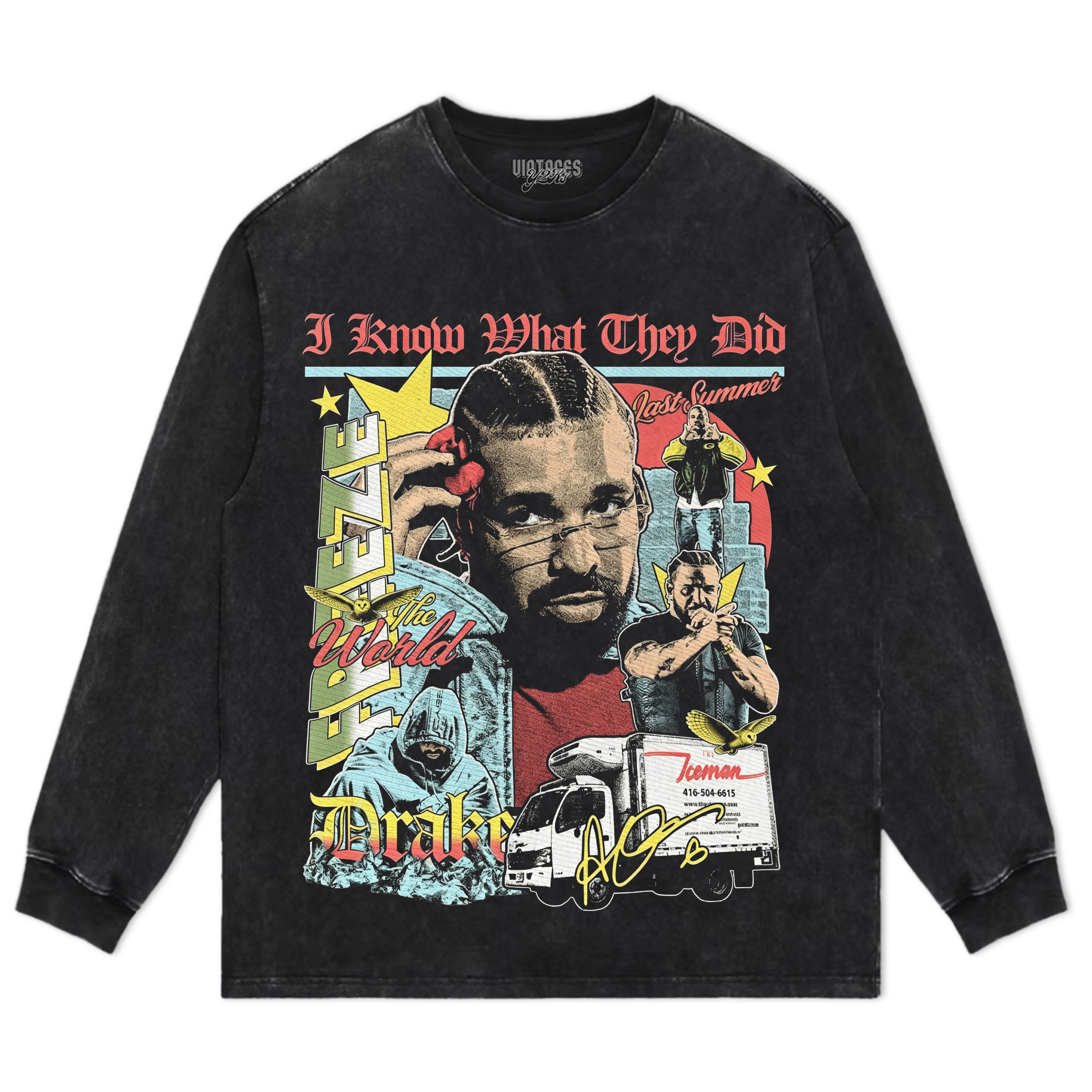 DRAKE ICEMAN 2026 V6 TANK TOP & TEE & LONG SLEEVE & LAYERED LS & HOODIE