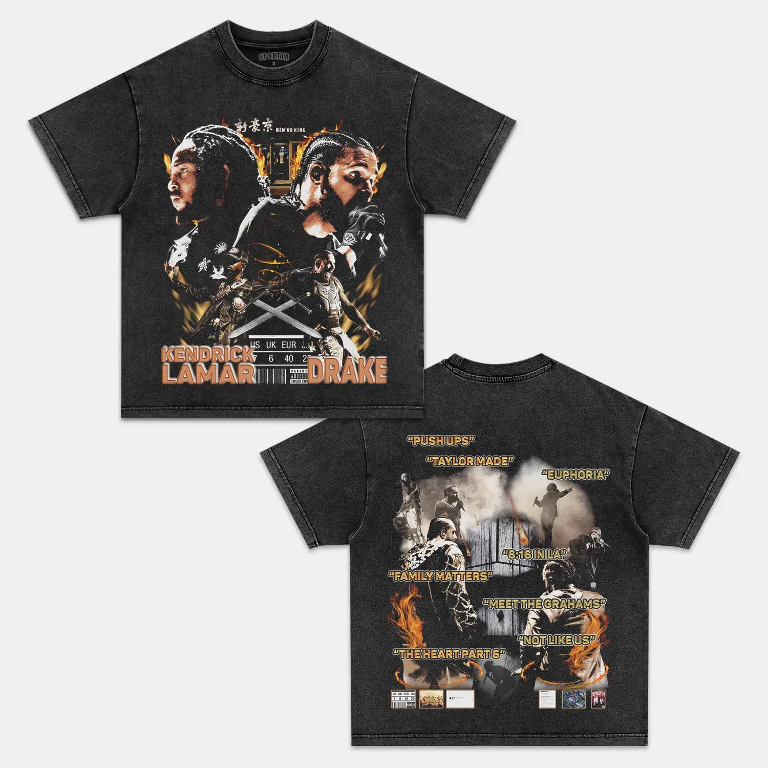 DRAKE VS KDOT V5 TEE