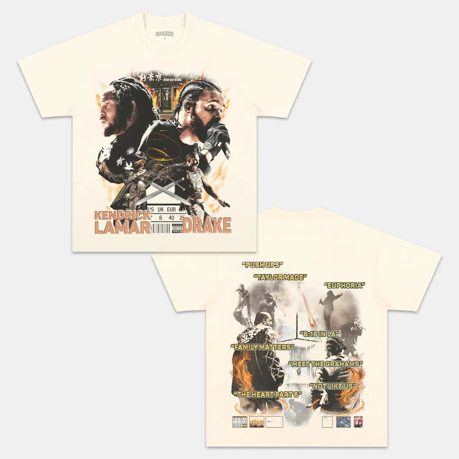DRAKE VS KDOT V5 TEE