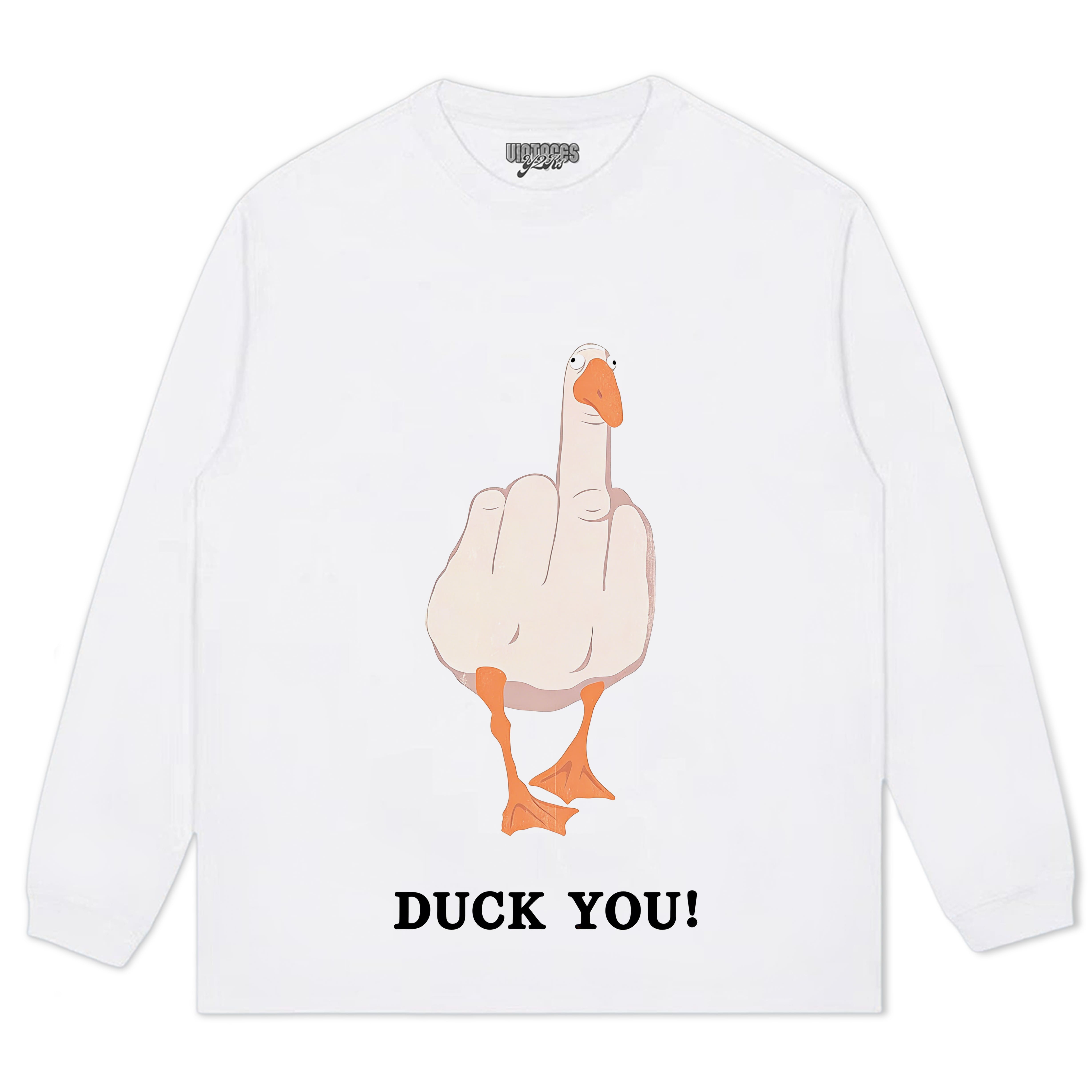 DUCK YOU! MEME TEE & LS & HOODIE