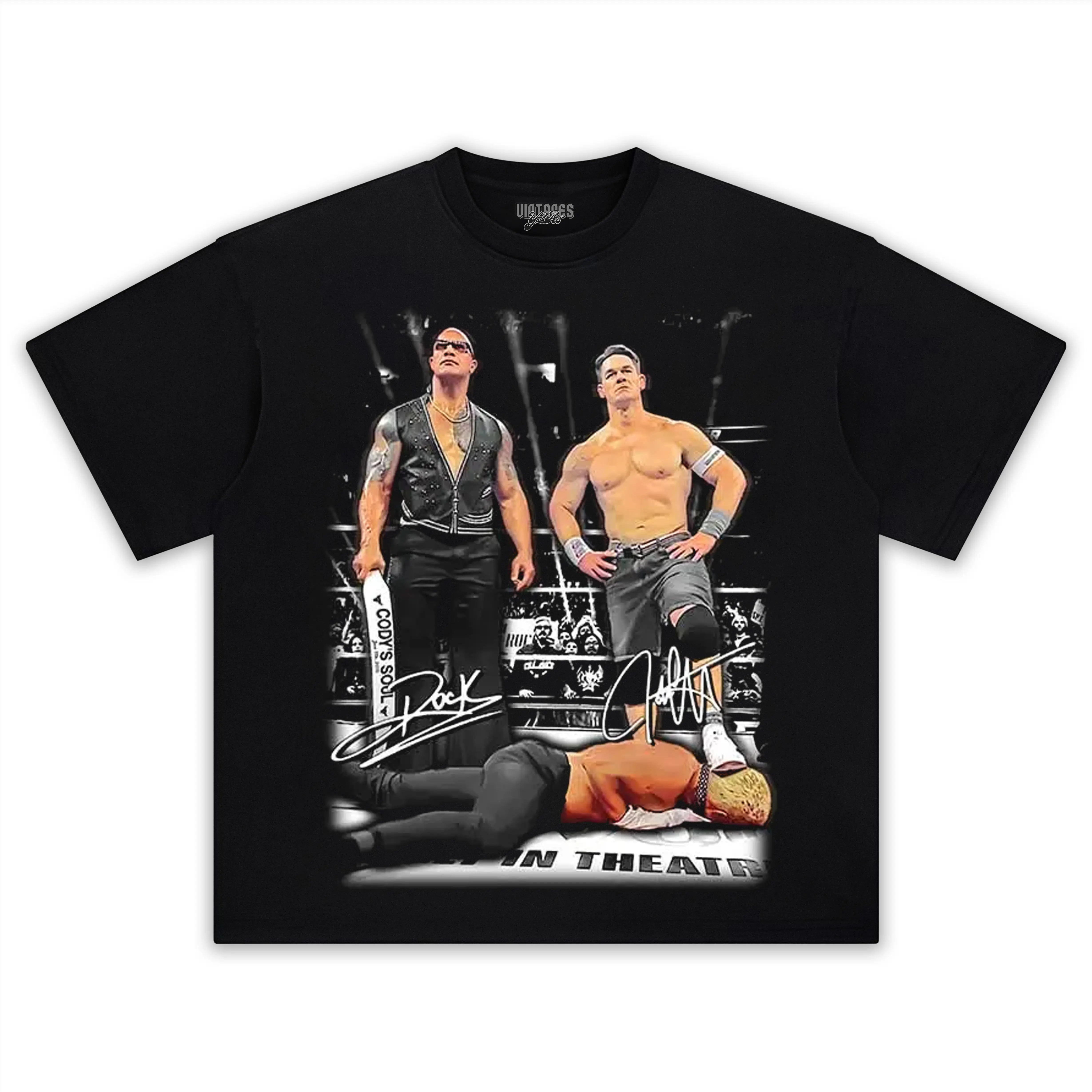 DWAYNE JOHNSON JOHN CENA TEE