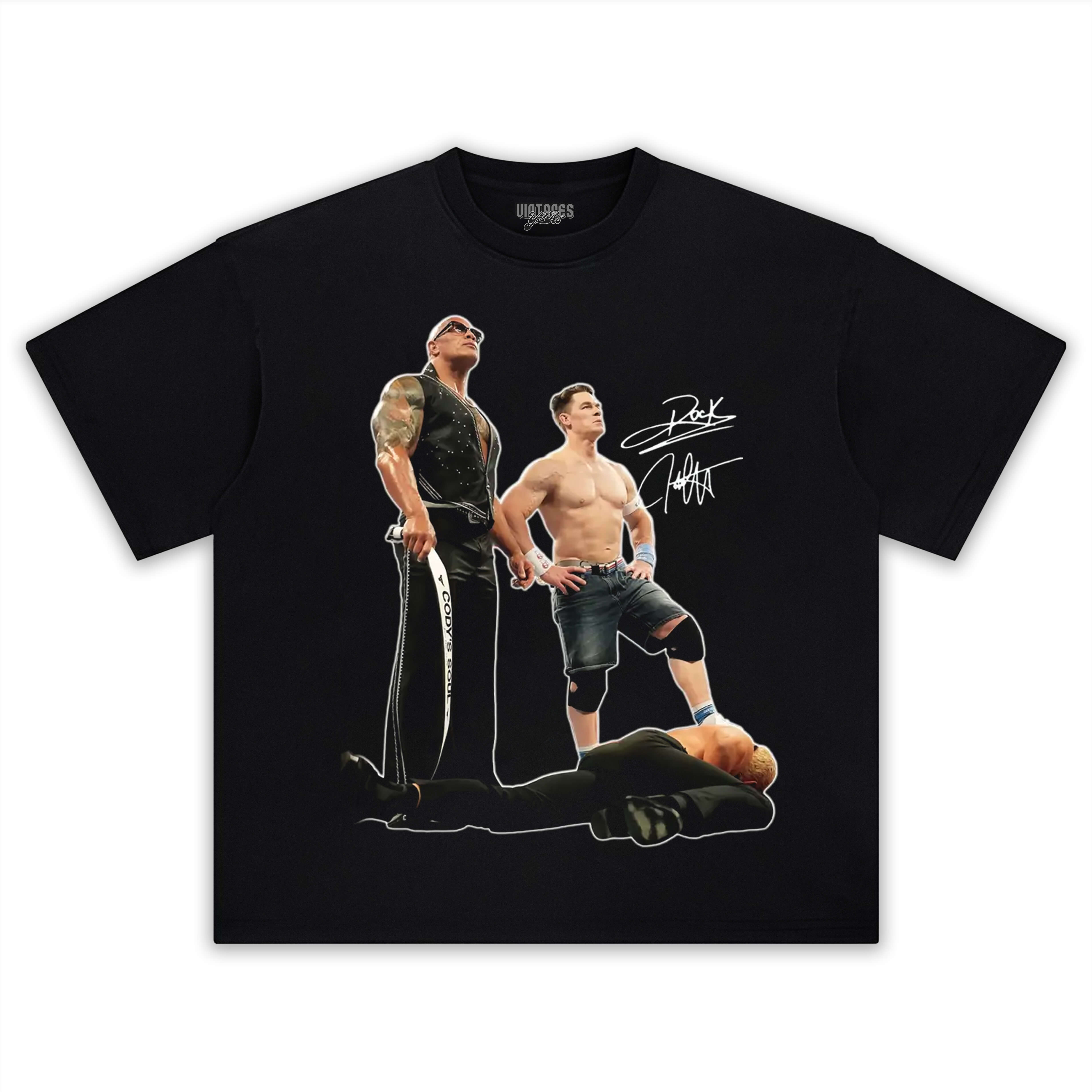 DWAYNE JOHNSON & JOHN CENA 3.5 TEE