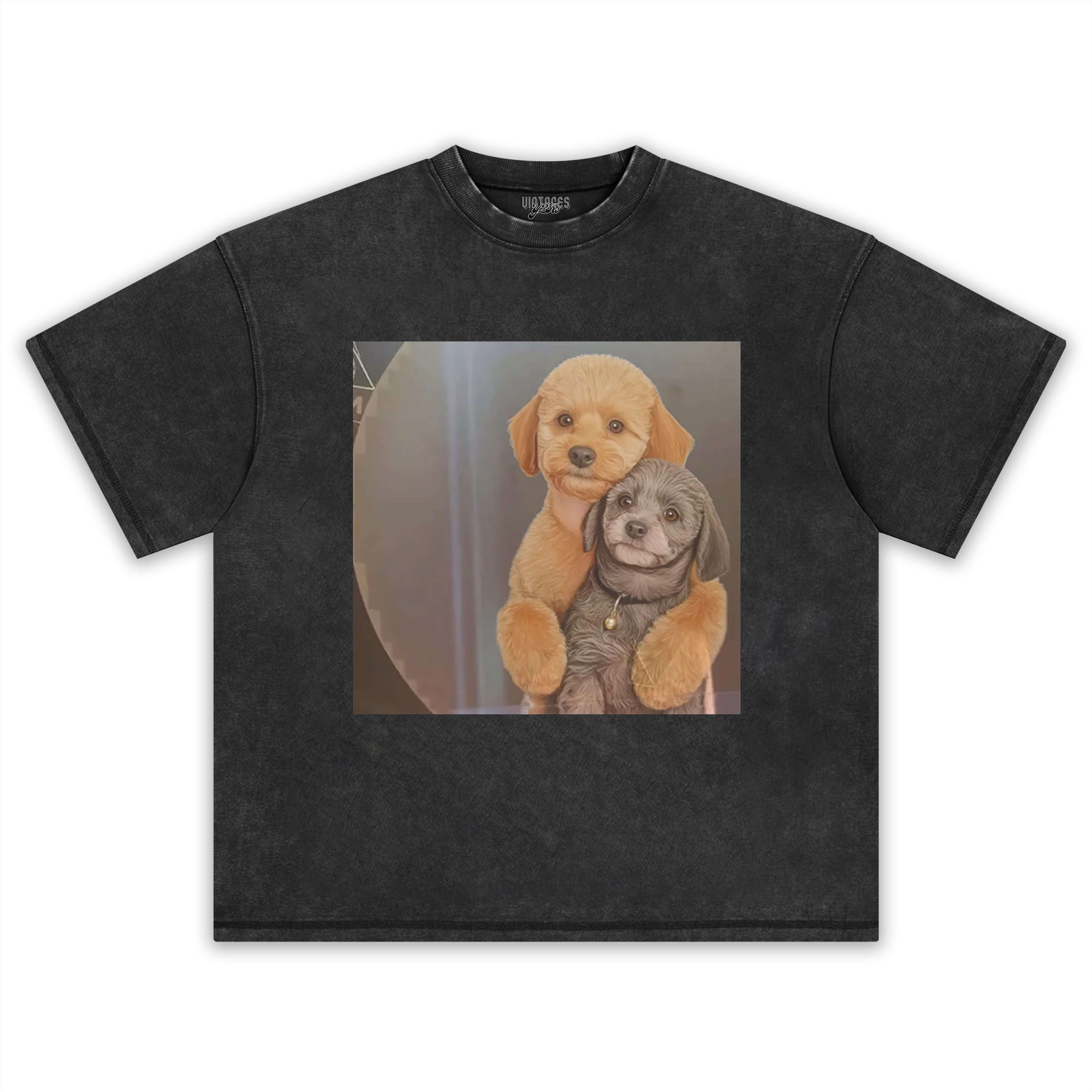 EMBRACING DOG TEE