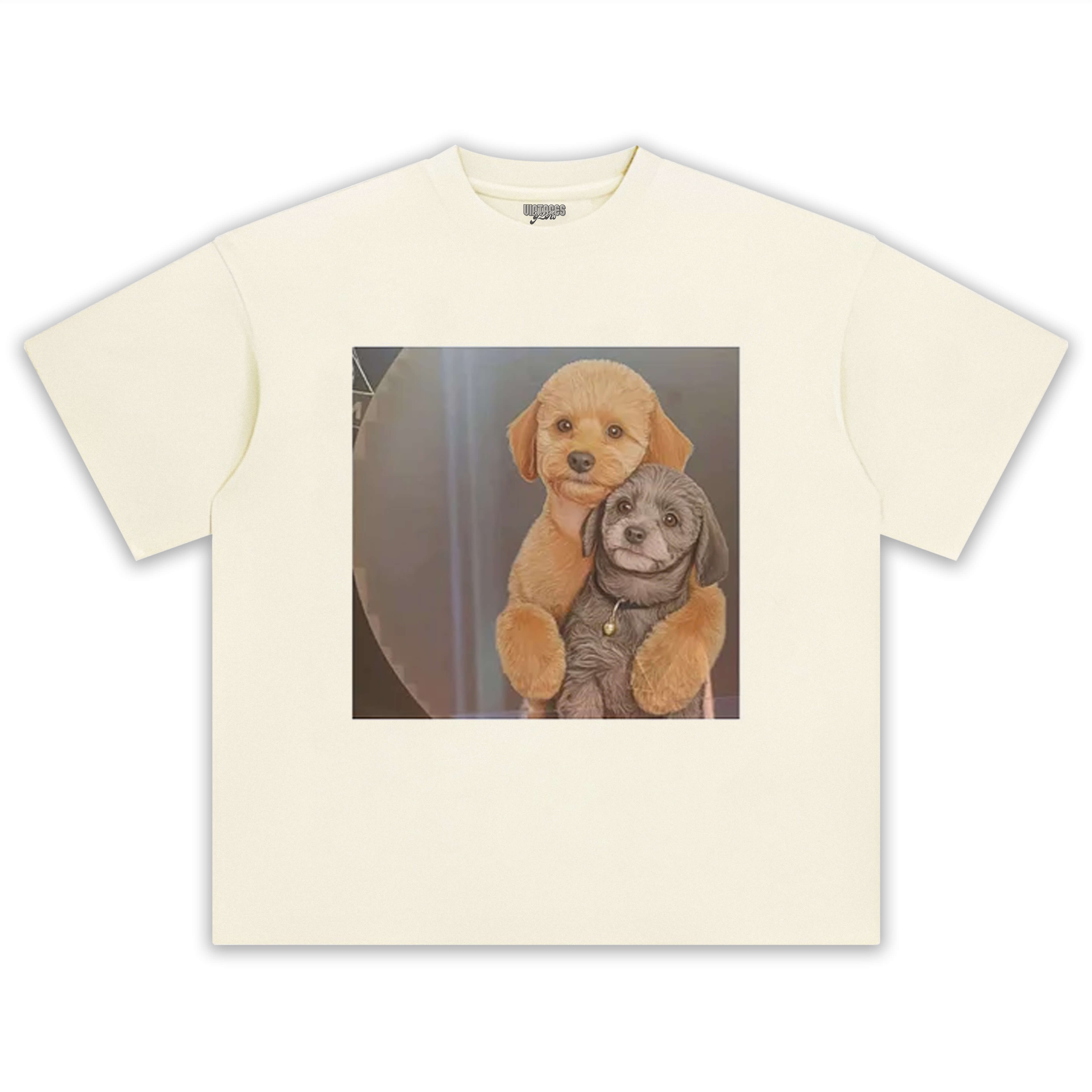 EMBRACING DOG TEE