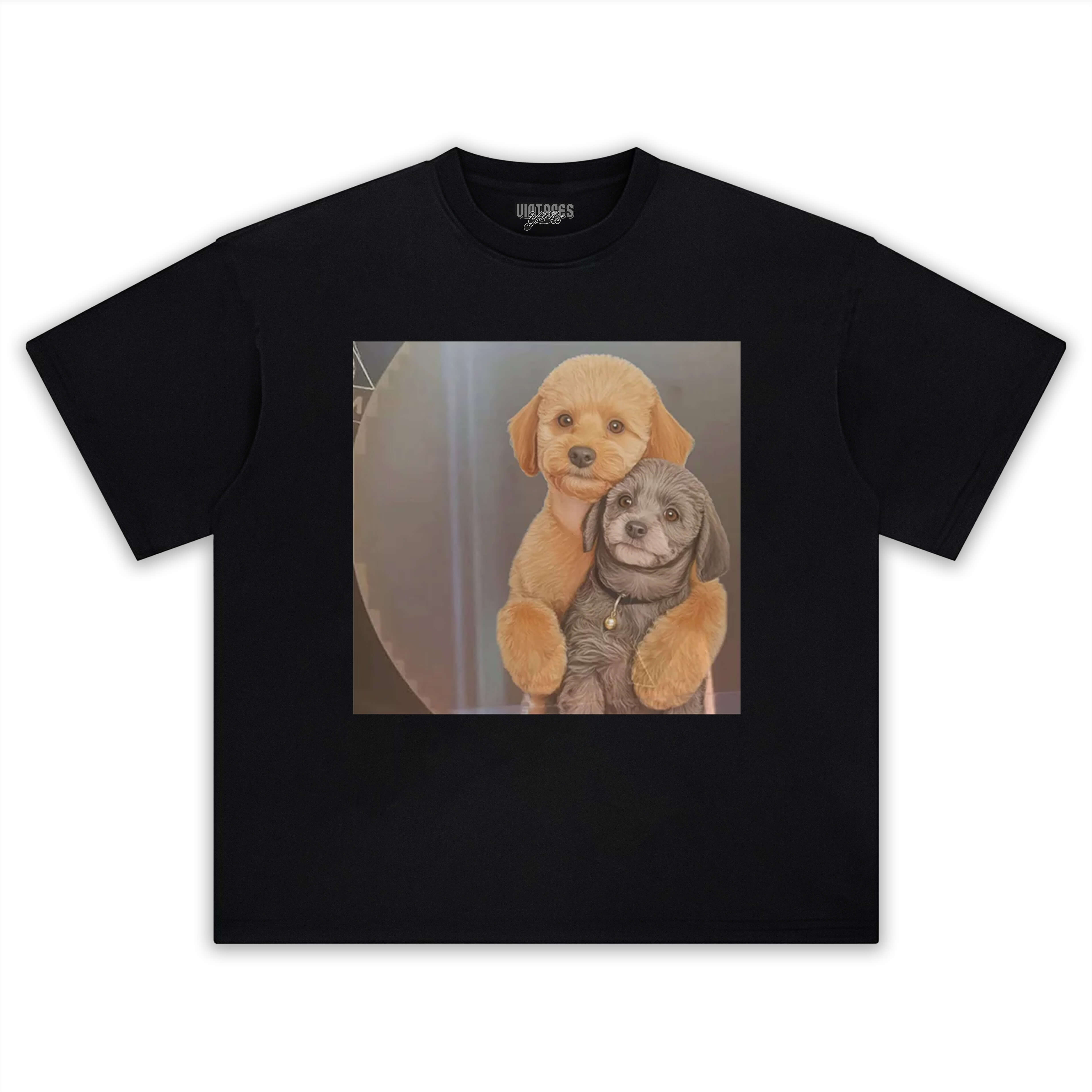 EMBRACING DOG TEE