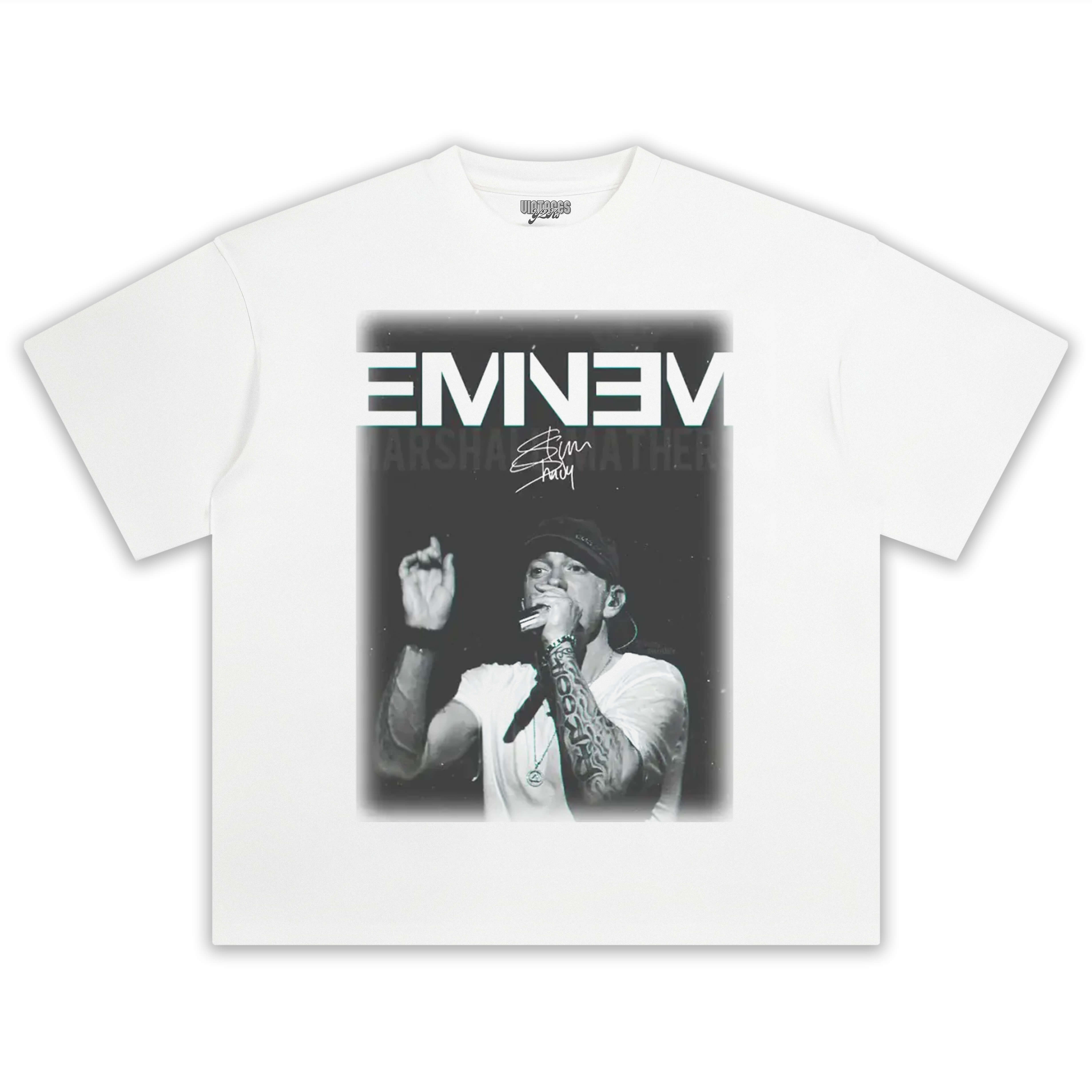 EMINEM VINTAGE V8 TEE & LS & HOODIE