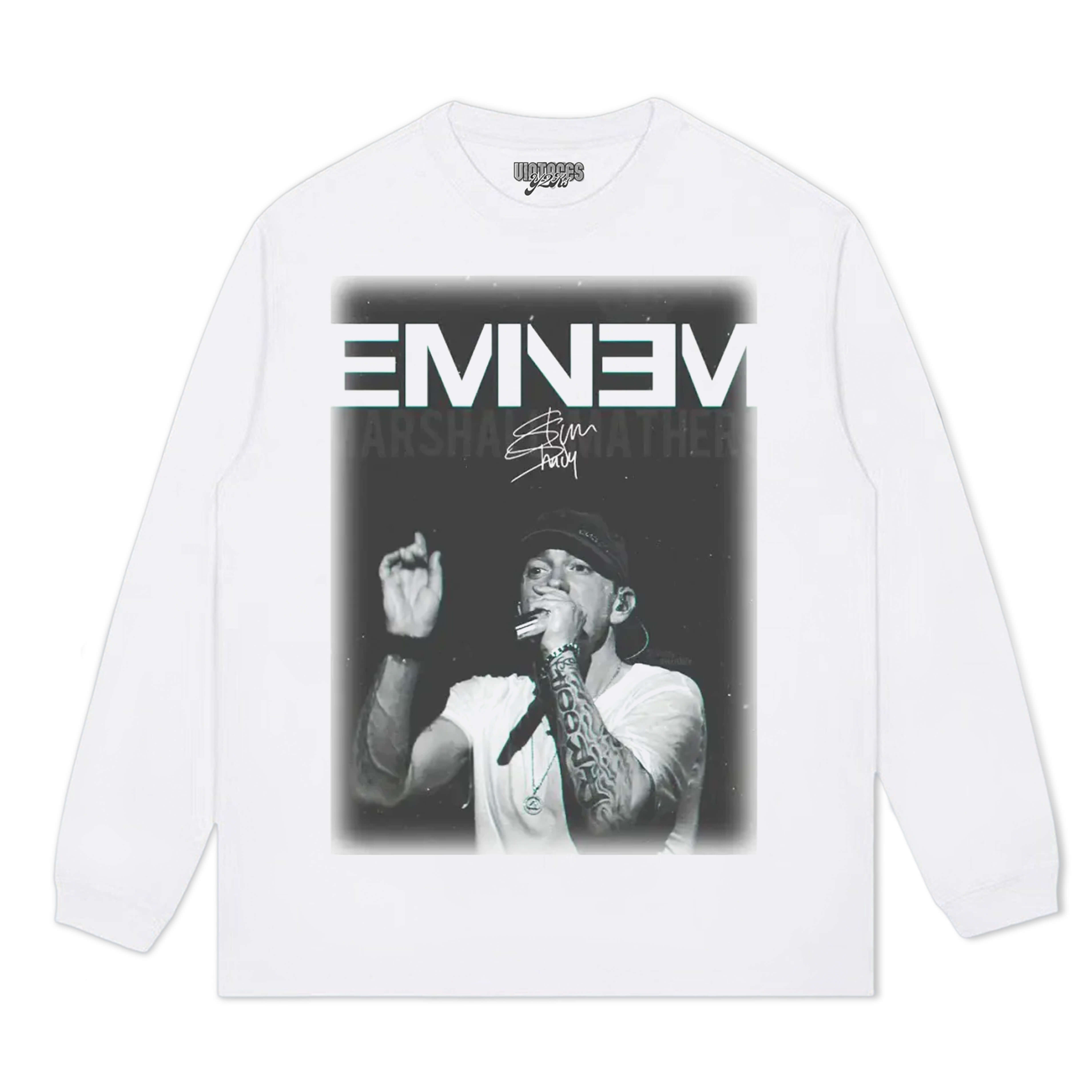 EMINEM VINTAGE V8 TEE & LS & HOODIE