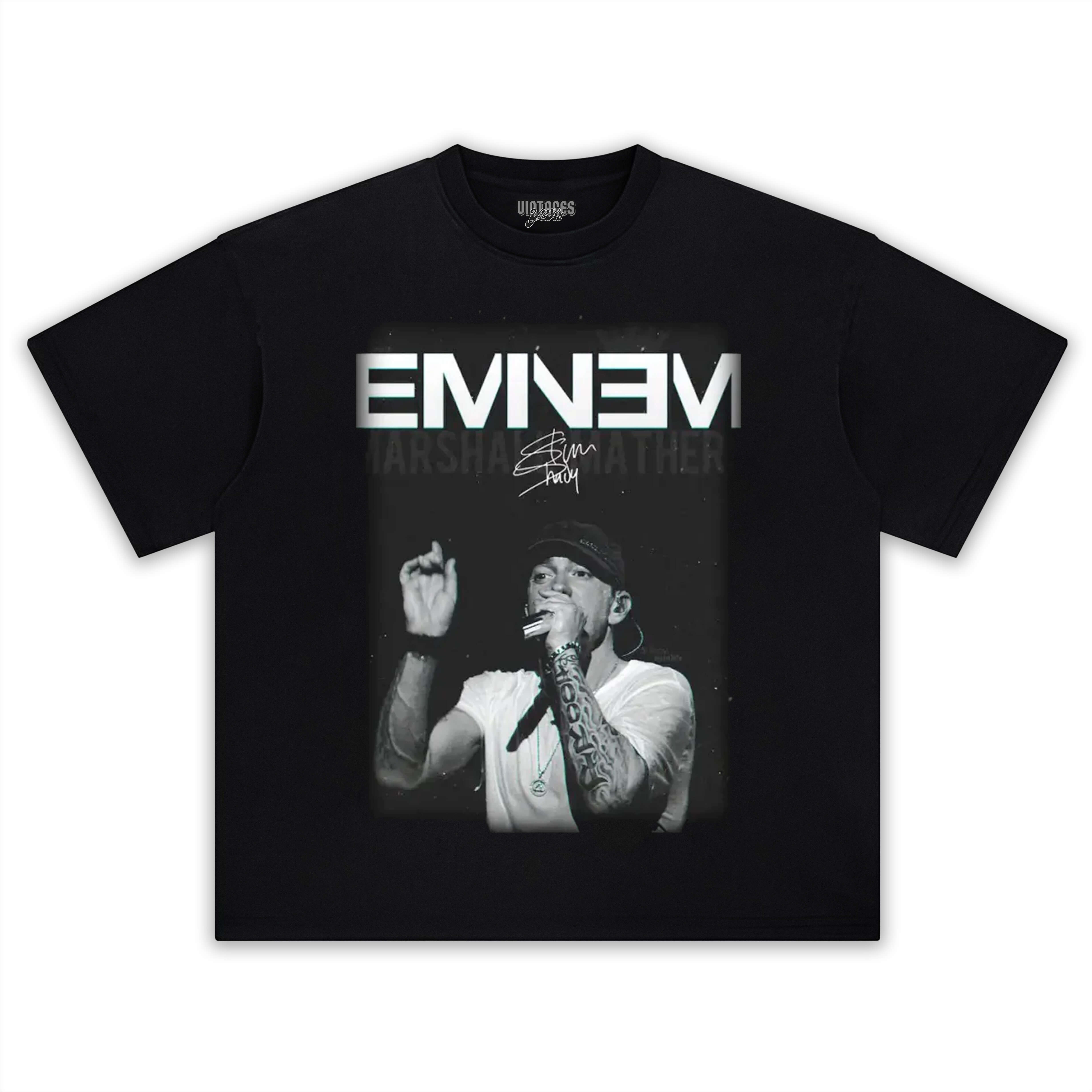 EMINEM VINTAGE V8 TEE & LS & HOODIE