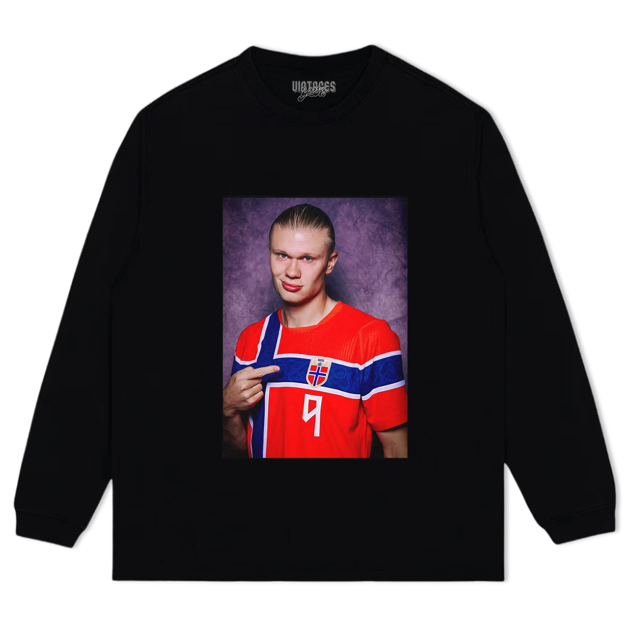 ERLING HAALAND 2026 V9 TANK TOP & TEE & LONG SLEEVE & LAYERED LS & HOODIE