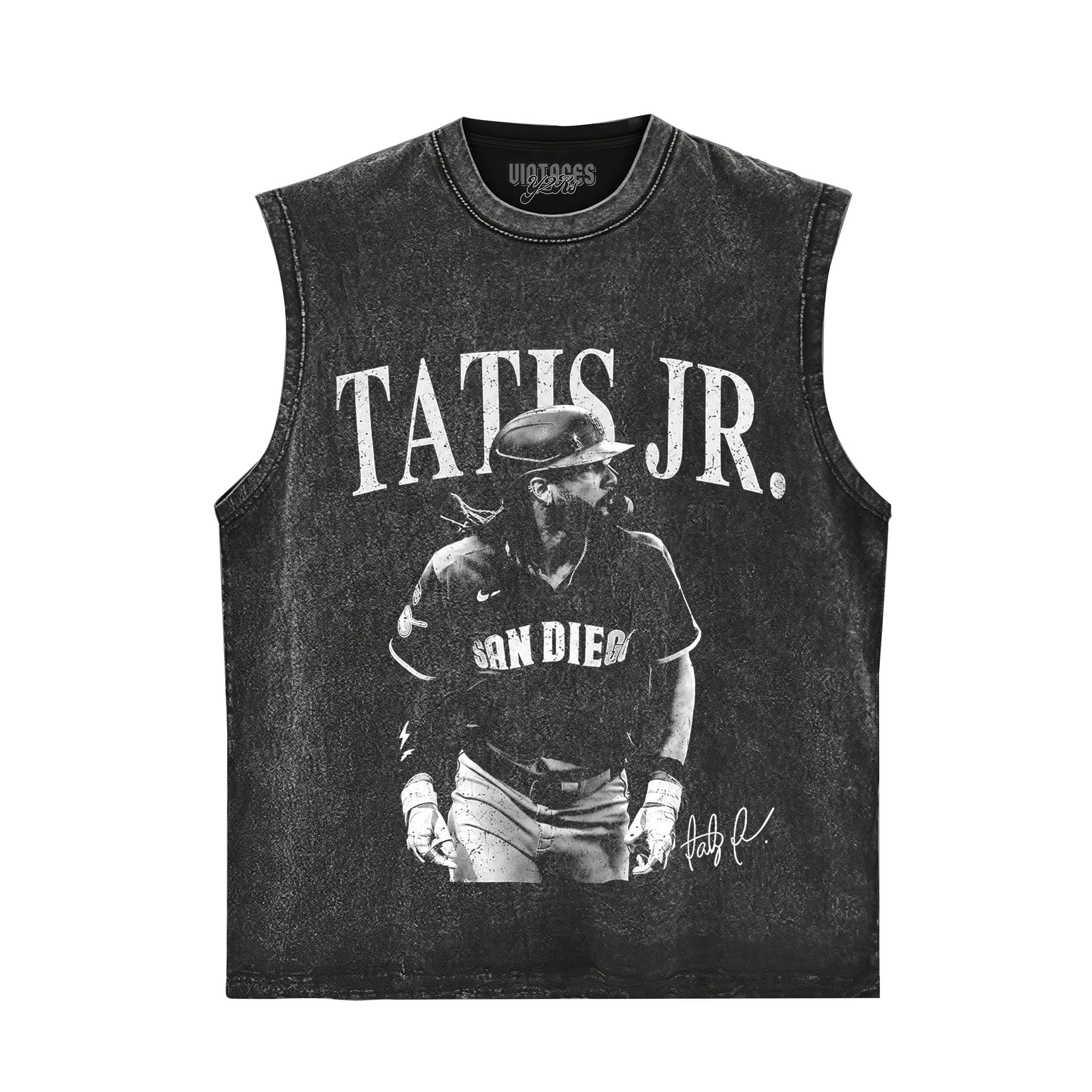 FERNANDO TATIS JR SAN DIEGO BASEBALL VINTAGE TANK TOP & TEE & LONG SLEEVE & LAYERED LS & HOODIE