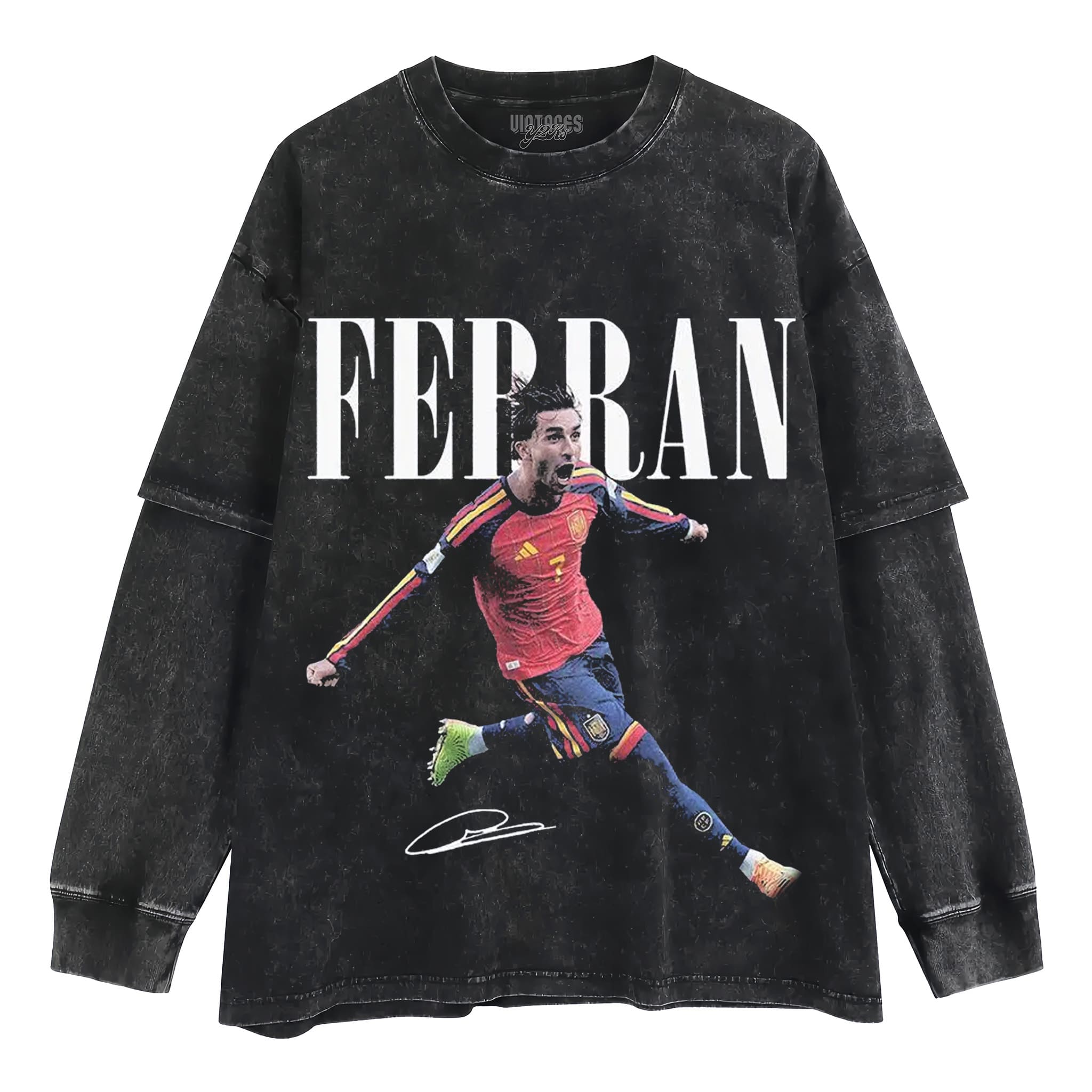 FERRAN TORRES SOCCER TANK TOP & TEE & LONG SLEEVE & LAYERED LS & HOODIE