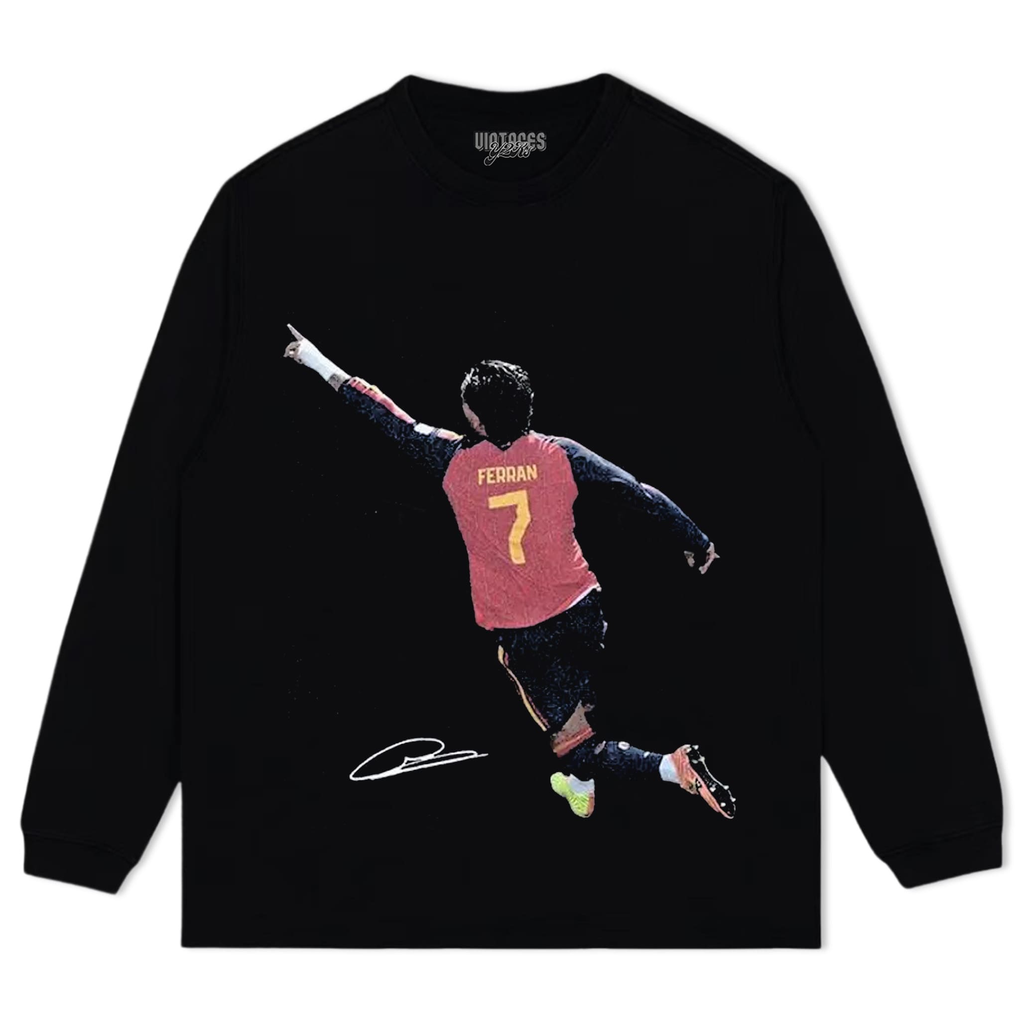 FERRAN TORRES SOCCER V2 TANK TOP & TEE & LONG SLEEVE & LAYERED LS & HOODIE