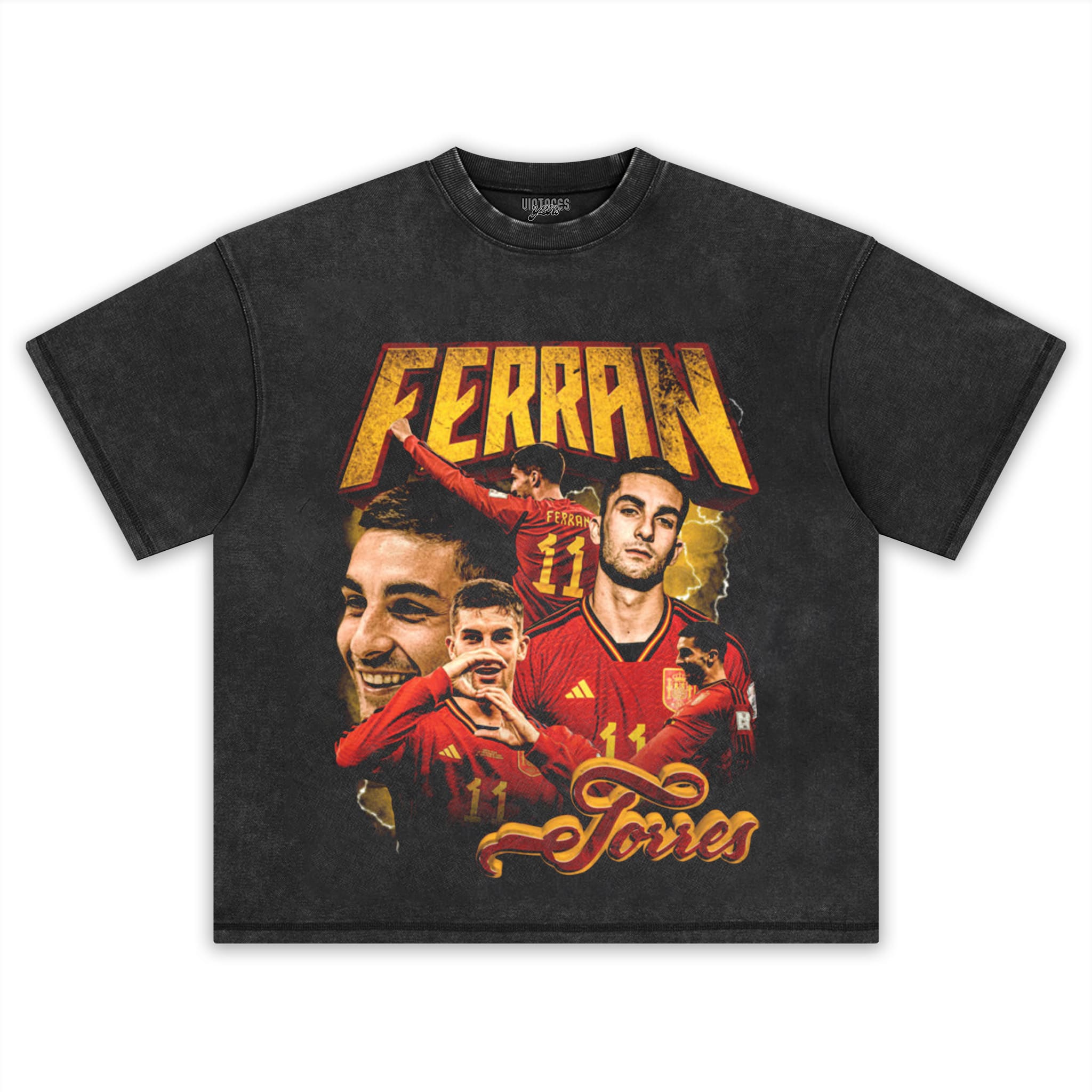 FERRAN TORRES VINTAGE TANK TOP & TEE & LONG SLEEVE & LAYERED LS & HOODIE