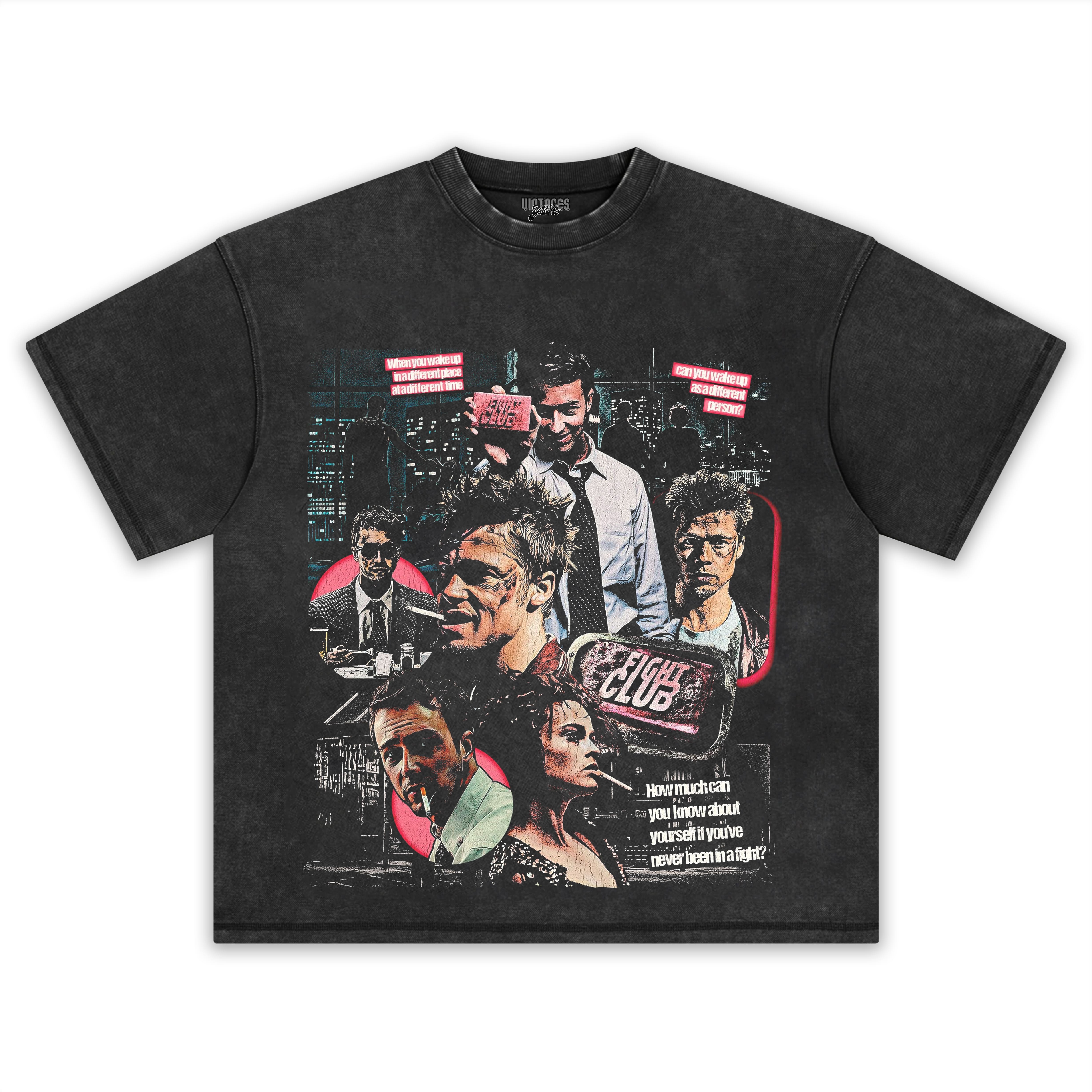 FIGHT CLUB, 1999 ANK TANK TOP & TEE & LONG SLEEVE & LAYERED LS & HOODIE