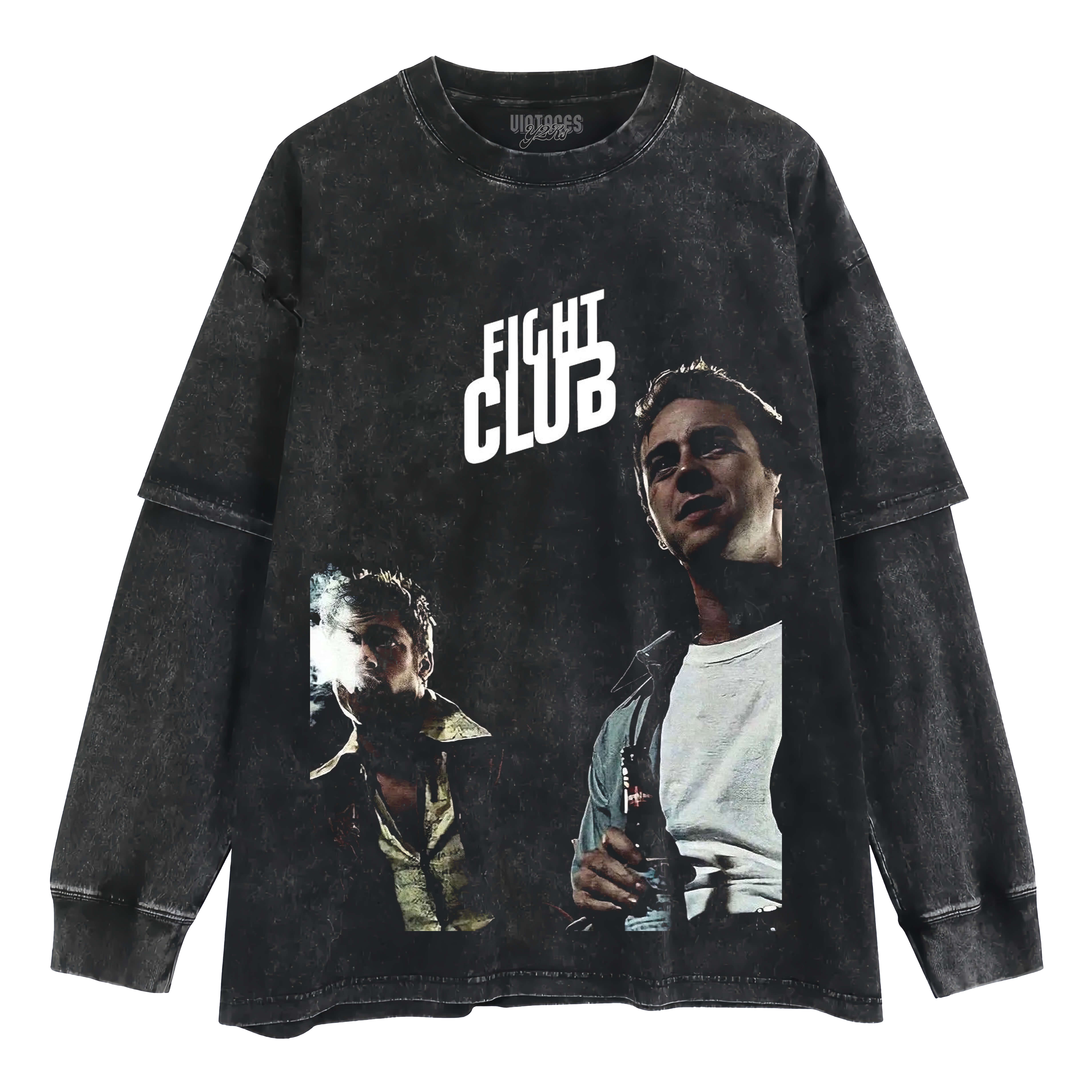 FIGHT CLUB, 1999 V5 TANK TOP & TEE & LONG SLEEVE & LAYERED LS & HOODIE