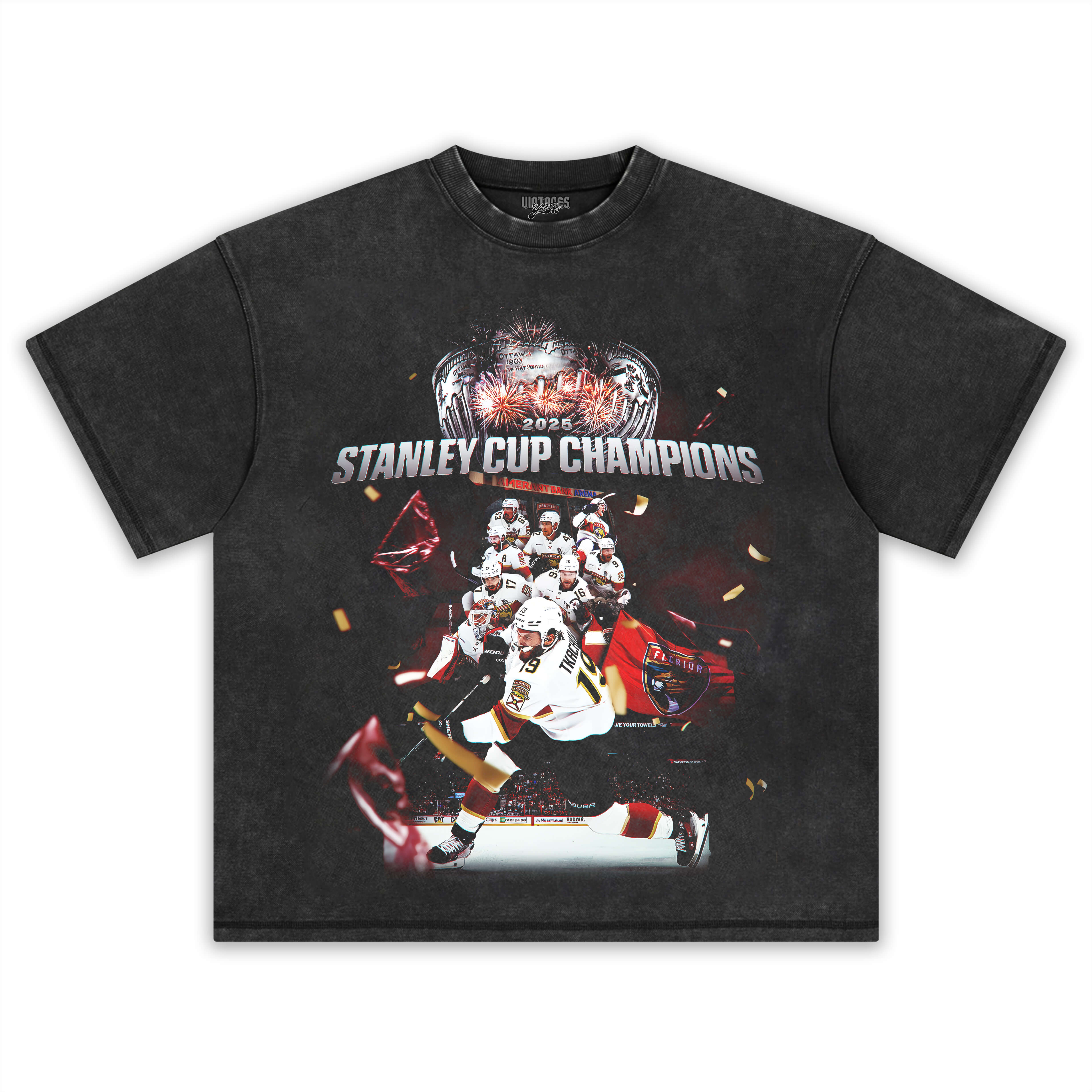 FLORIDA PANTHERS & ECFCHAMPS TEE V1
