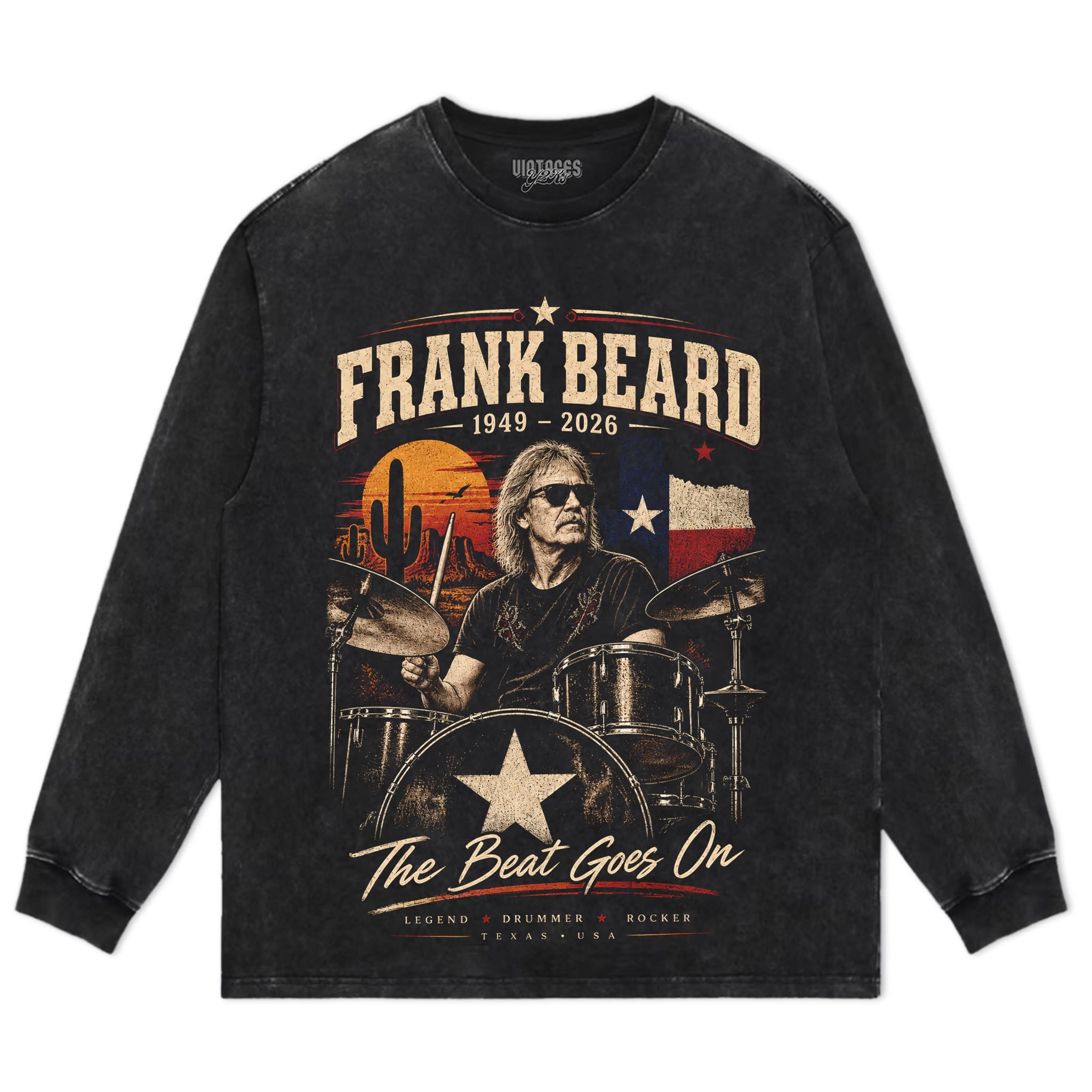 FRANK BEARD MEMORIAL V2 TANK TOP & TEE & LONG SLEEVE & LAYERED LS & HOODIE