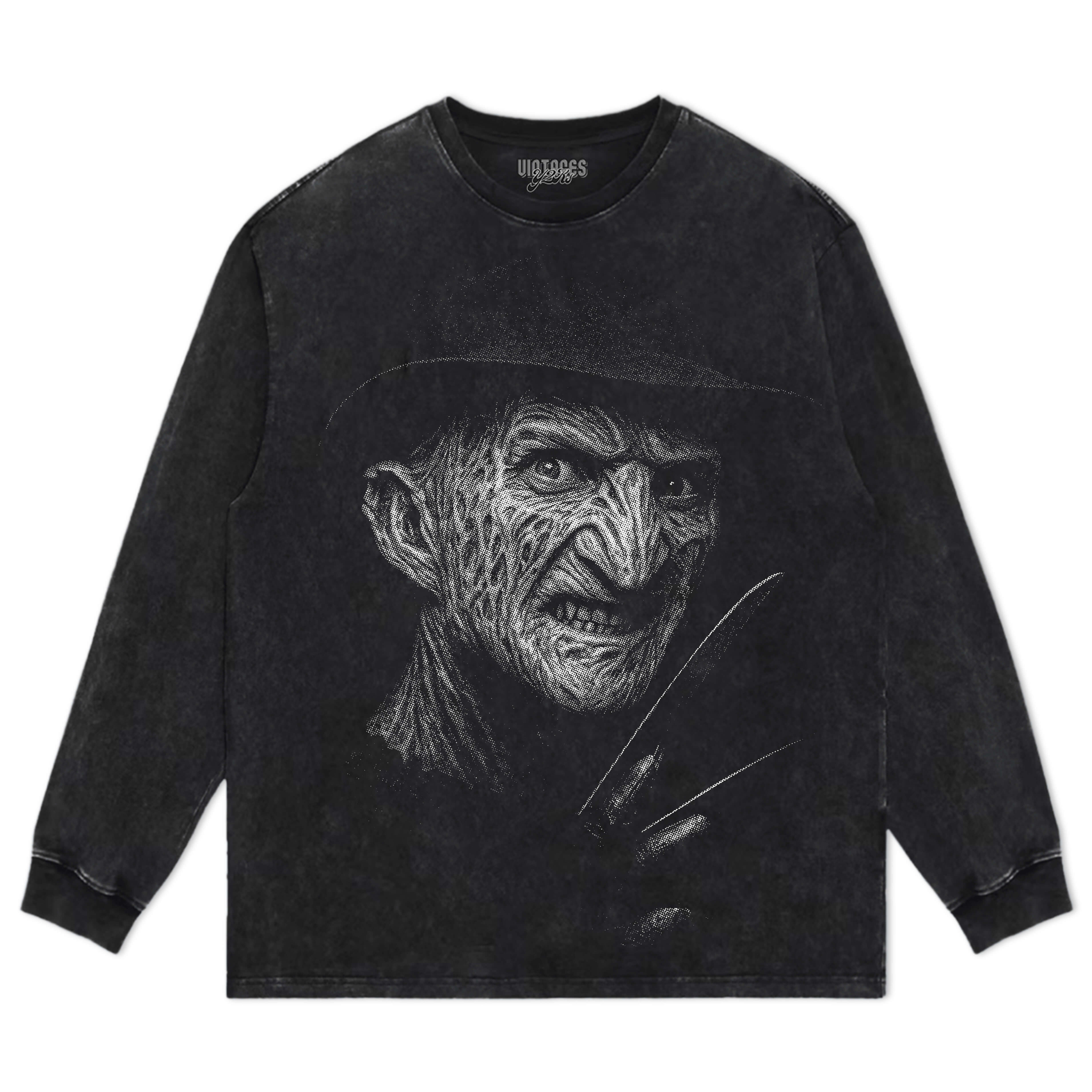 FREDDY KRUEGER BIG FACE GRAPHIC TEE & LS & HOODIE