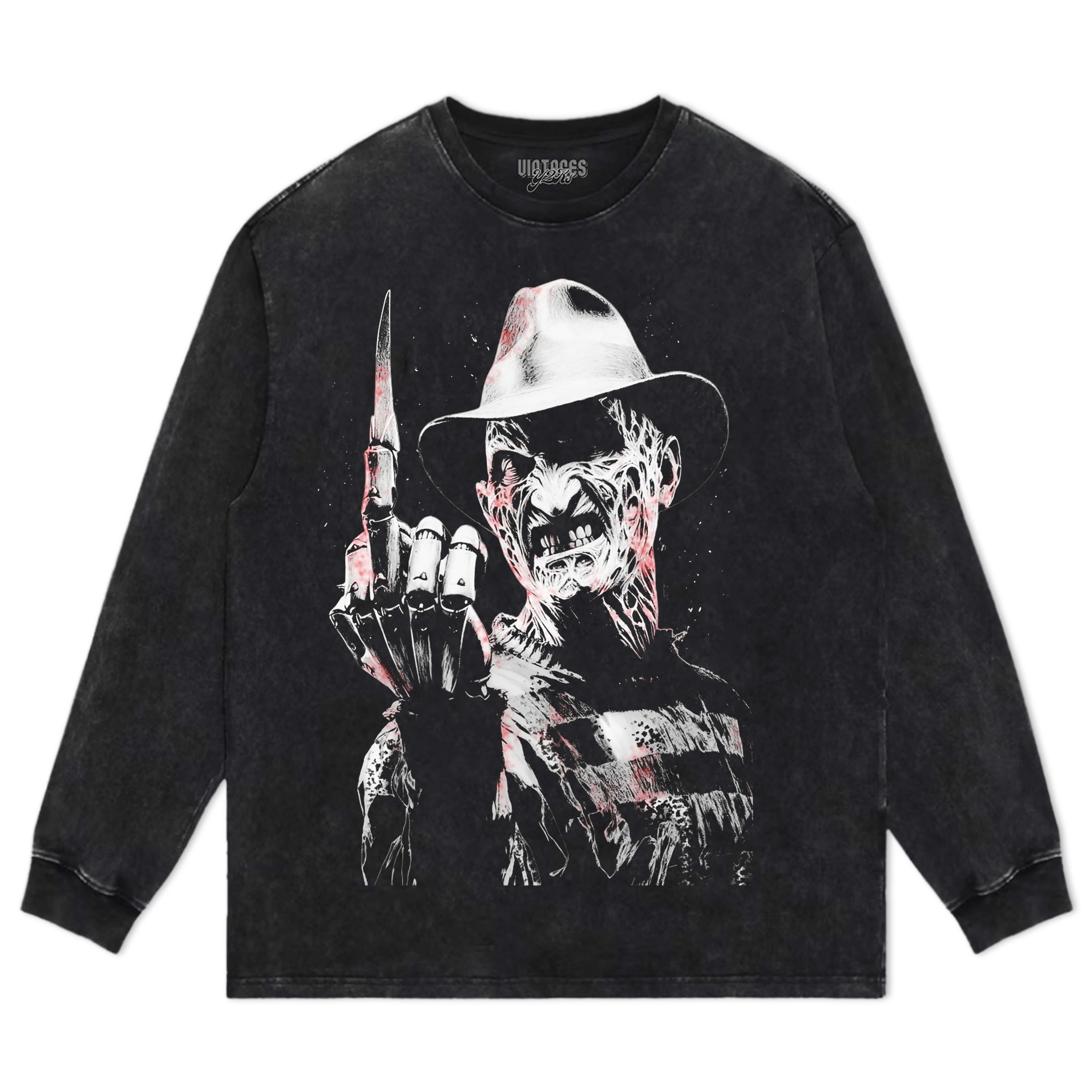 FREDDY KRUEGER FXCK TEE & LS & HOODIE