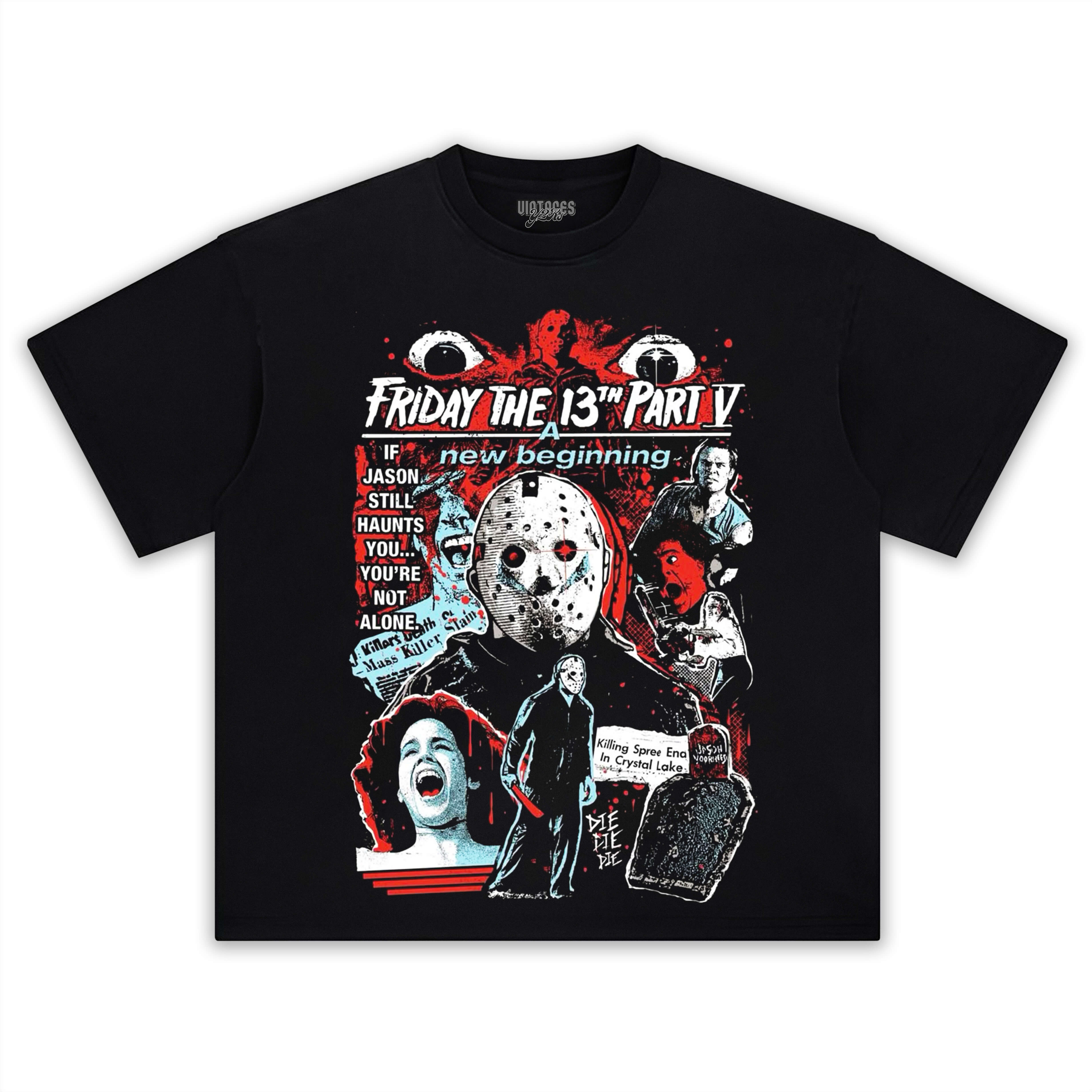 FRIDAY THE 13TH & HALLOWEEN SPECIAL EDITION TEE