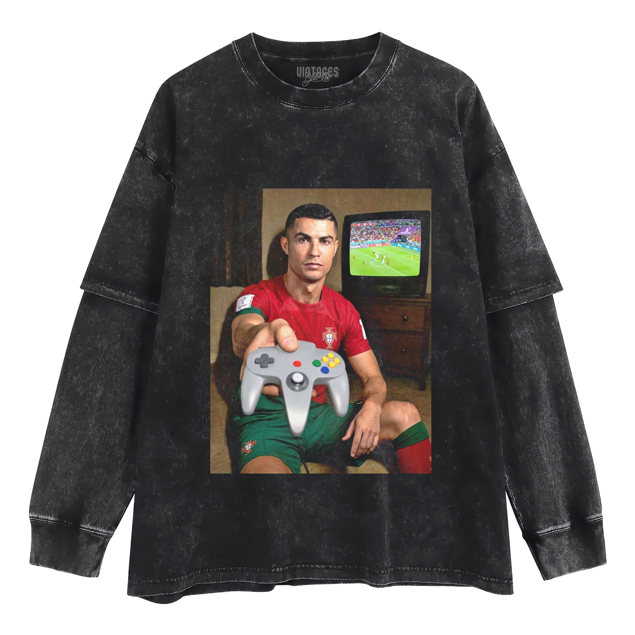 FUNNY CRISTIANO RONALDO TANK TOP & TEE & LONG SLEEVE & LAYERED LS & HOODIE