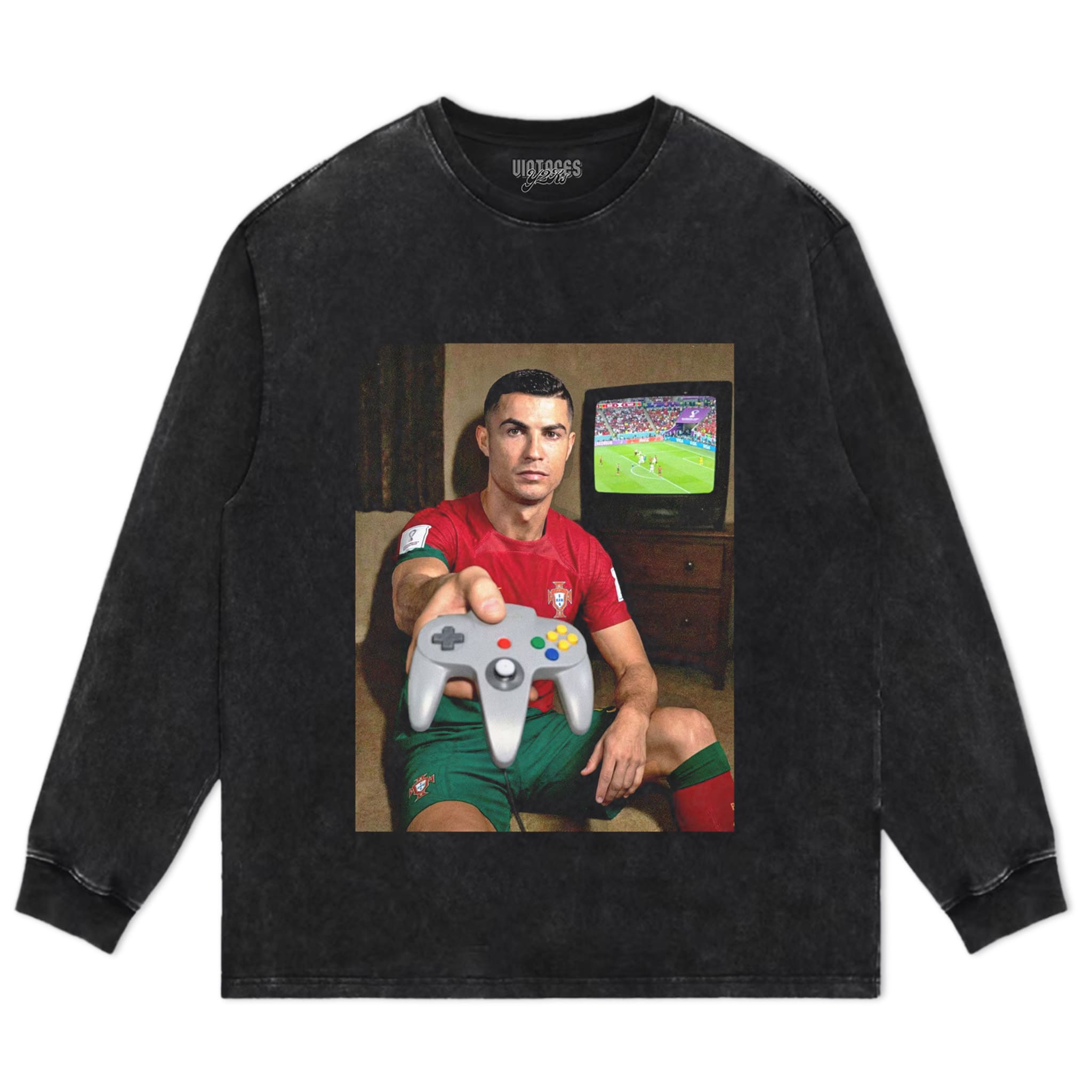 FUNNY CRISTIANO RONALDO TANK TOP & TEE & LONG SLEEVE & LAYERED LS & HOODIE