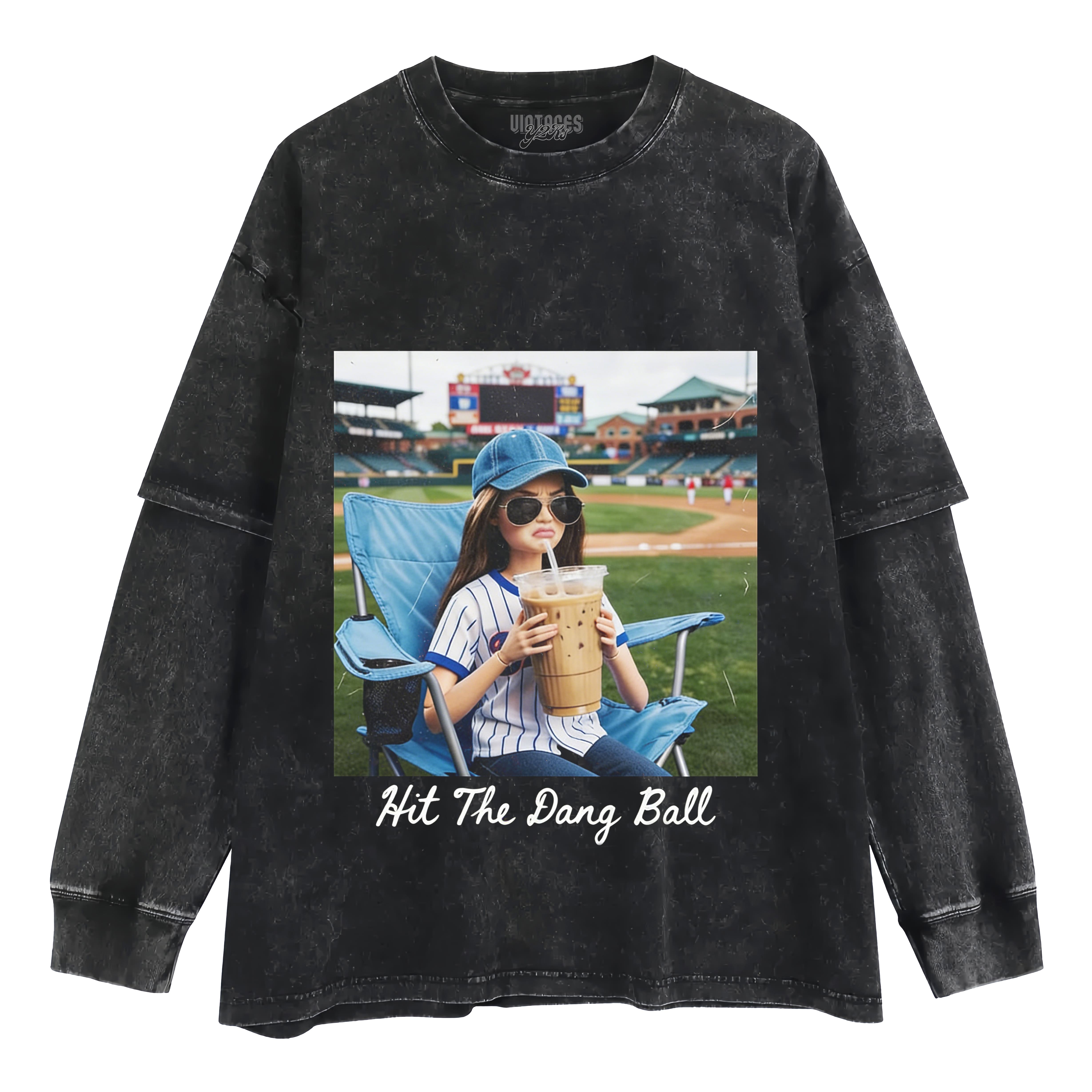 FUNNY BARBIE BALLFIELD TANK TOP & TEE & LONG SLEEVE & LAYERED LS & HOODIE