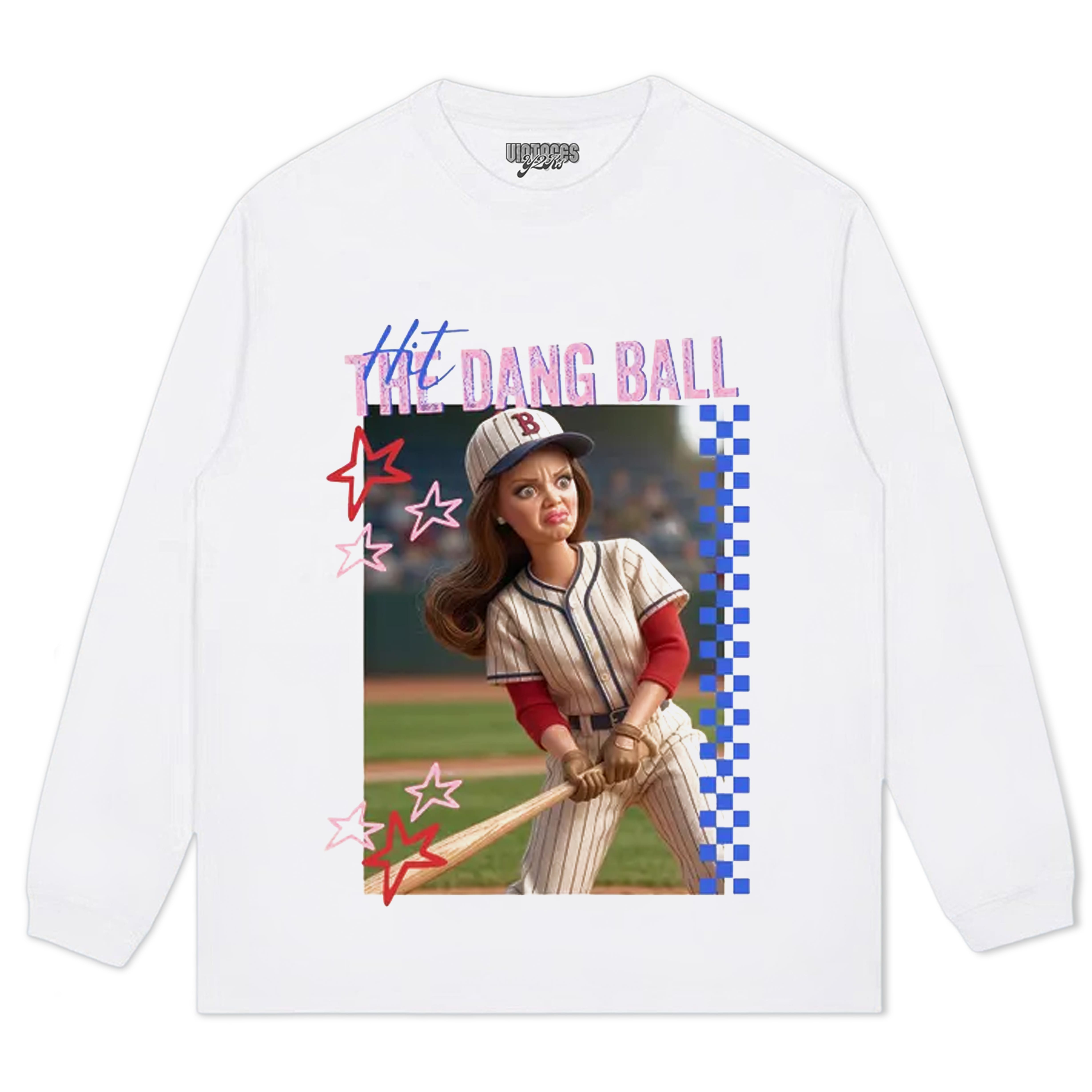 FUNNY BARBIE BALLFIELD V2 TANK TOP & TEE & LONG SLEEVE & LAYERED LS & HOODIE