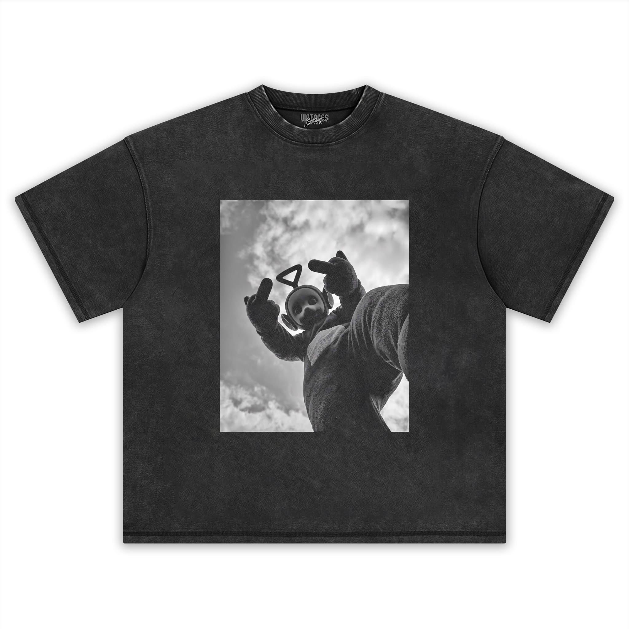 FUNNY TELETUBBIES MIDDLE FINGER TANK TOP & TEE & LONG SLEEVE & LAYERED LS & HOODIE