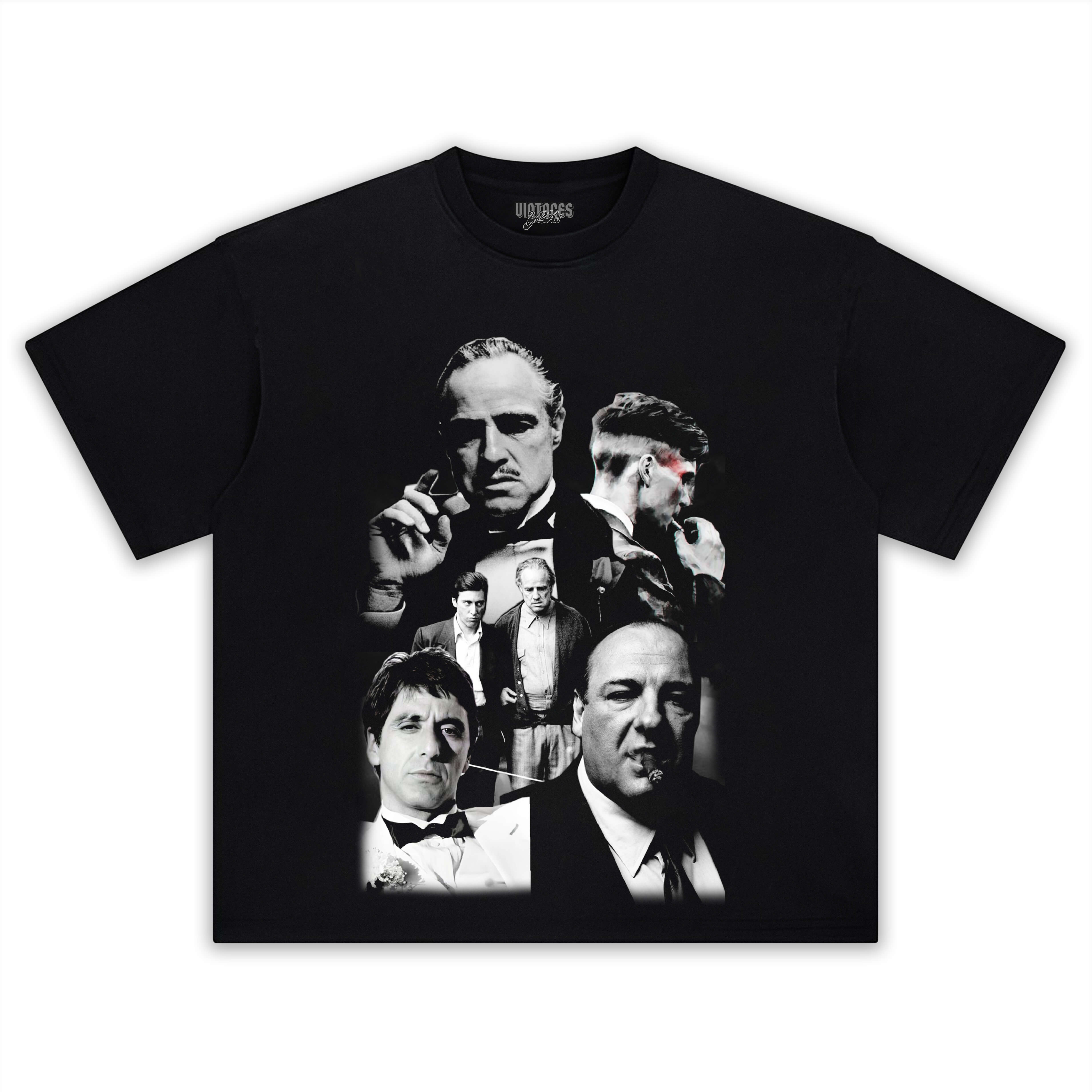 GANGSTER BOSSES VINTAGE TEE & LS & HOODIE