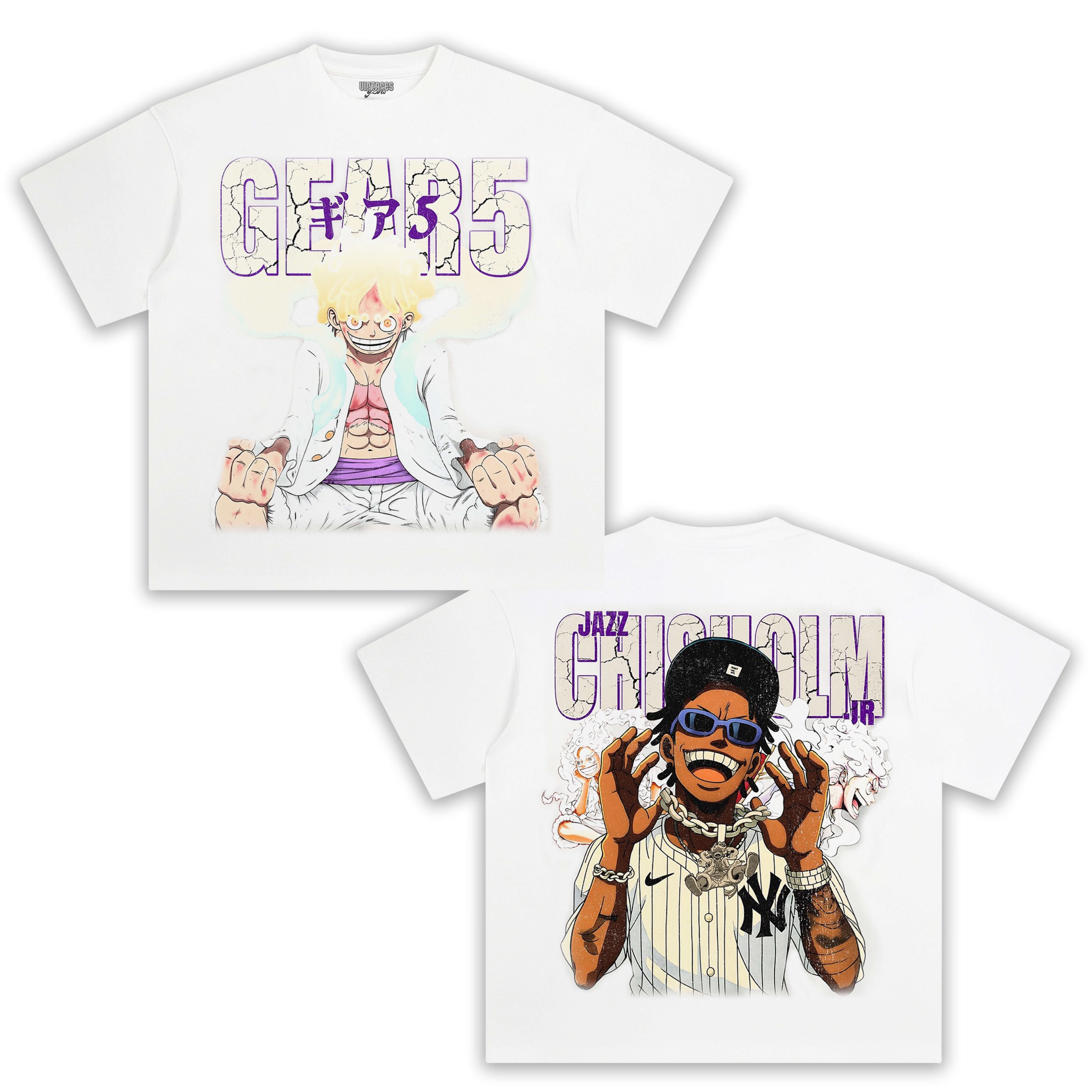 GEAR 5 LUFFY x JAZZ CHISHOLM JR. TEE & LS & HOODIE