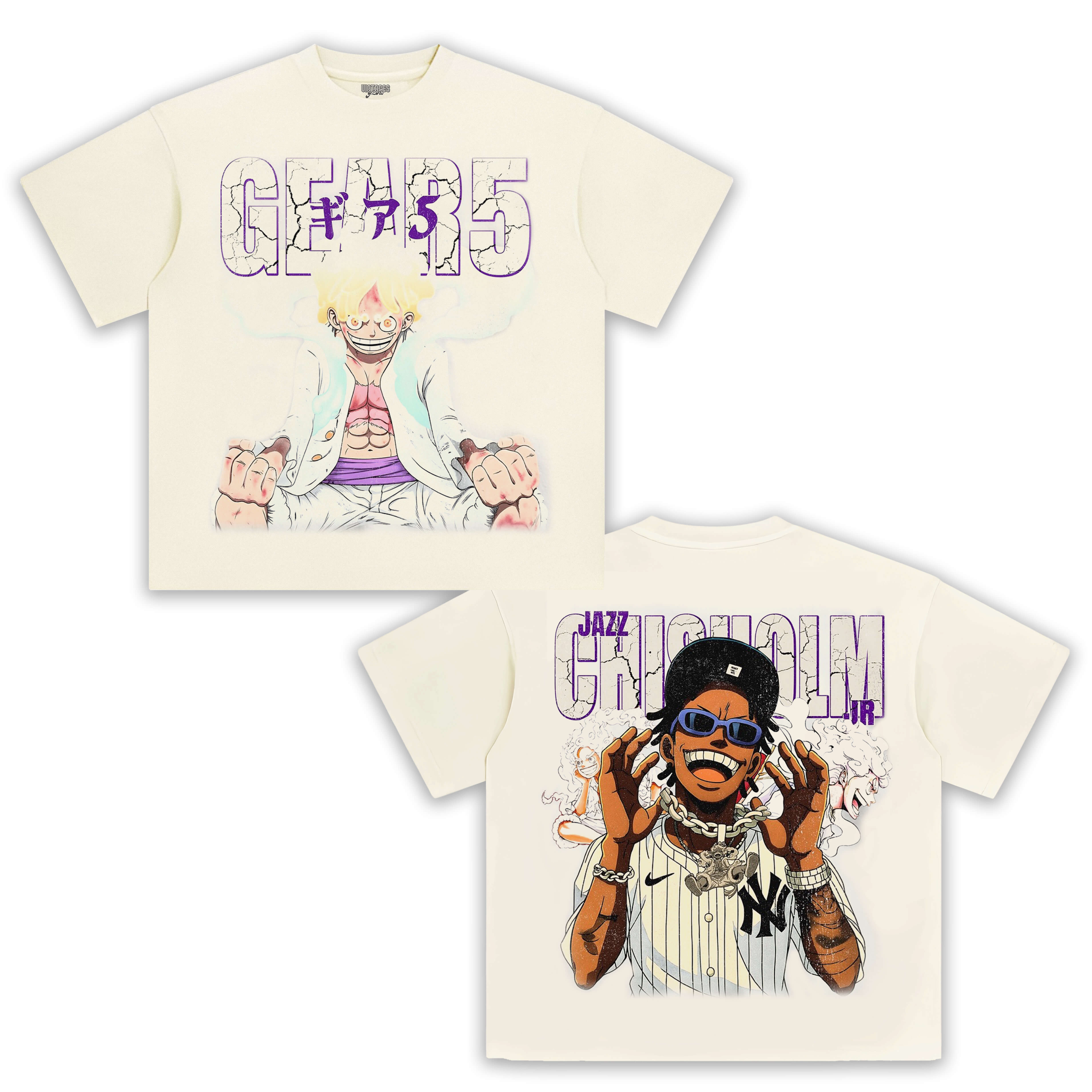 GEAR 5 LUFFY x JAZZ CHISHOLM JR. TEE & LS & HOODIE