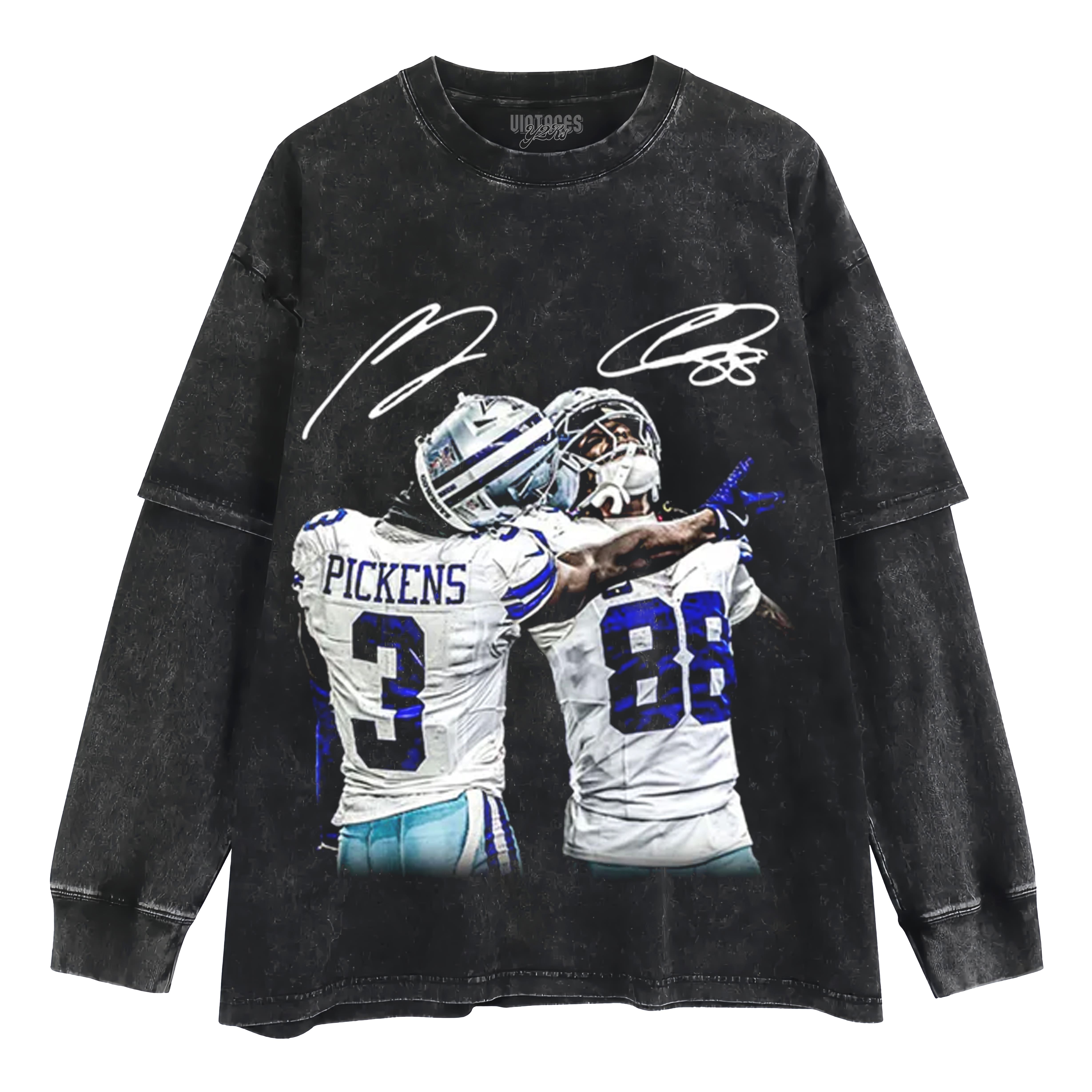 GEORGE PICKENS X CEEDEE LAMB & WE DEM BOYZ LAYERED LONG SLEEVE