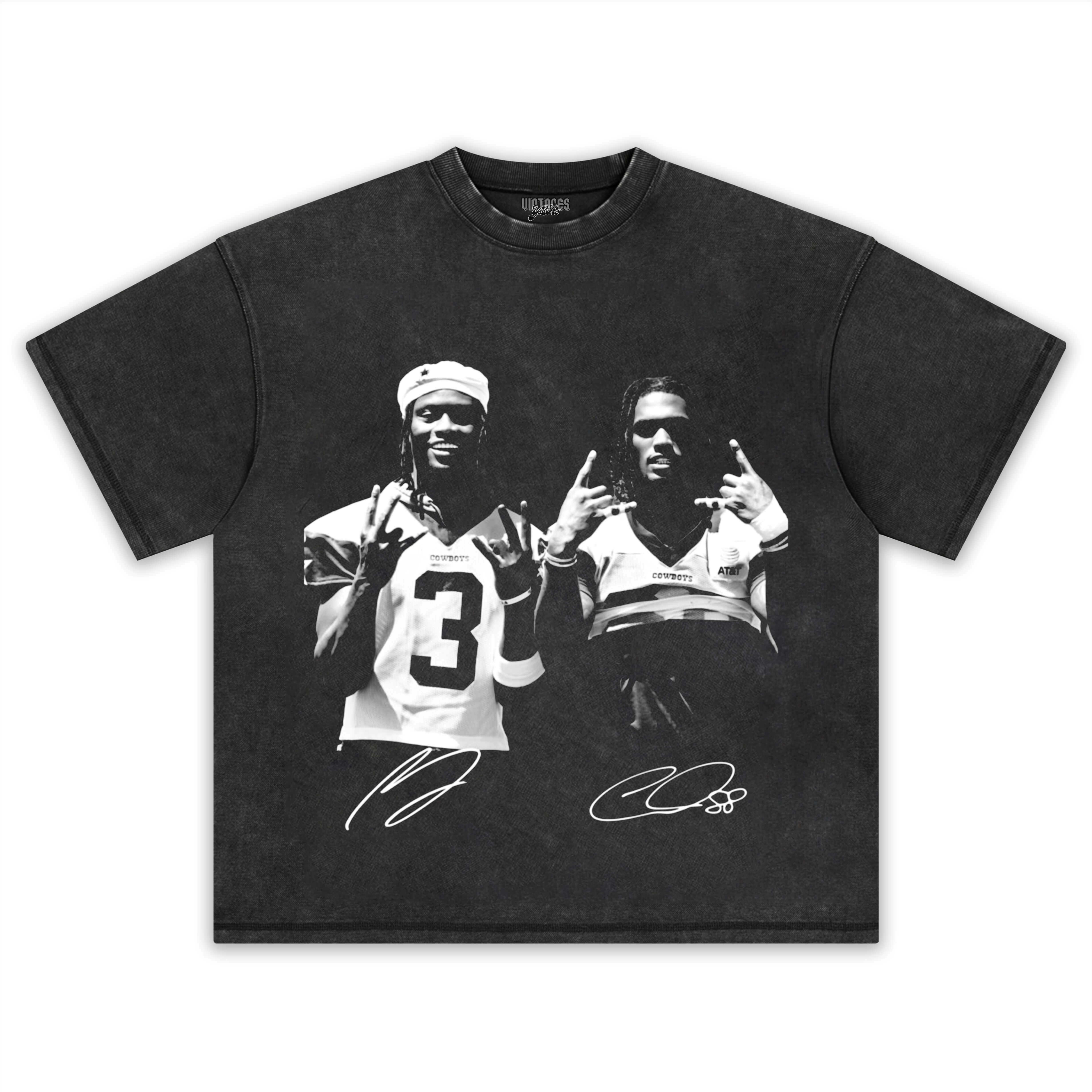 GEORGE PICKENS & CEEDEE LAMB TEE & LS & HOODIE